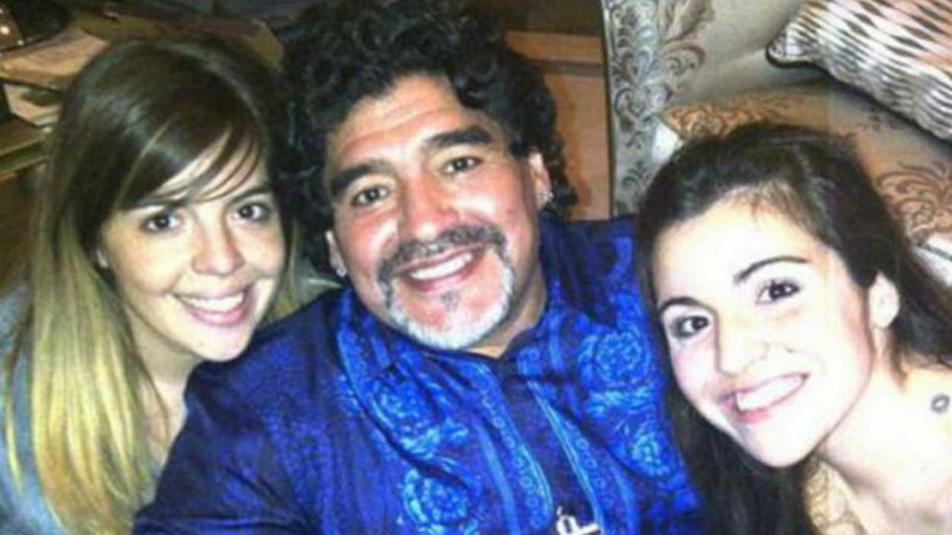 Tiempos felices: Dalma, Diego y Gianinna Maradona