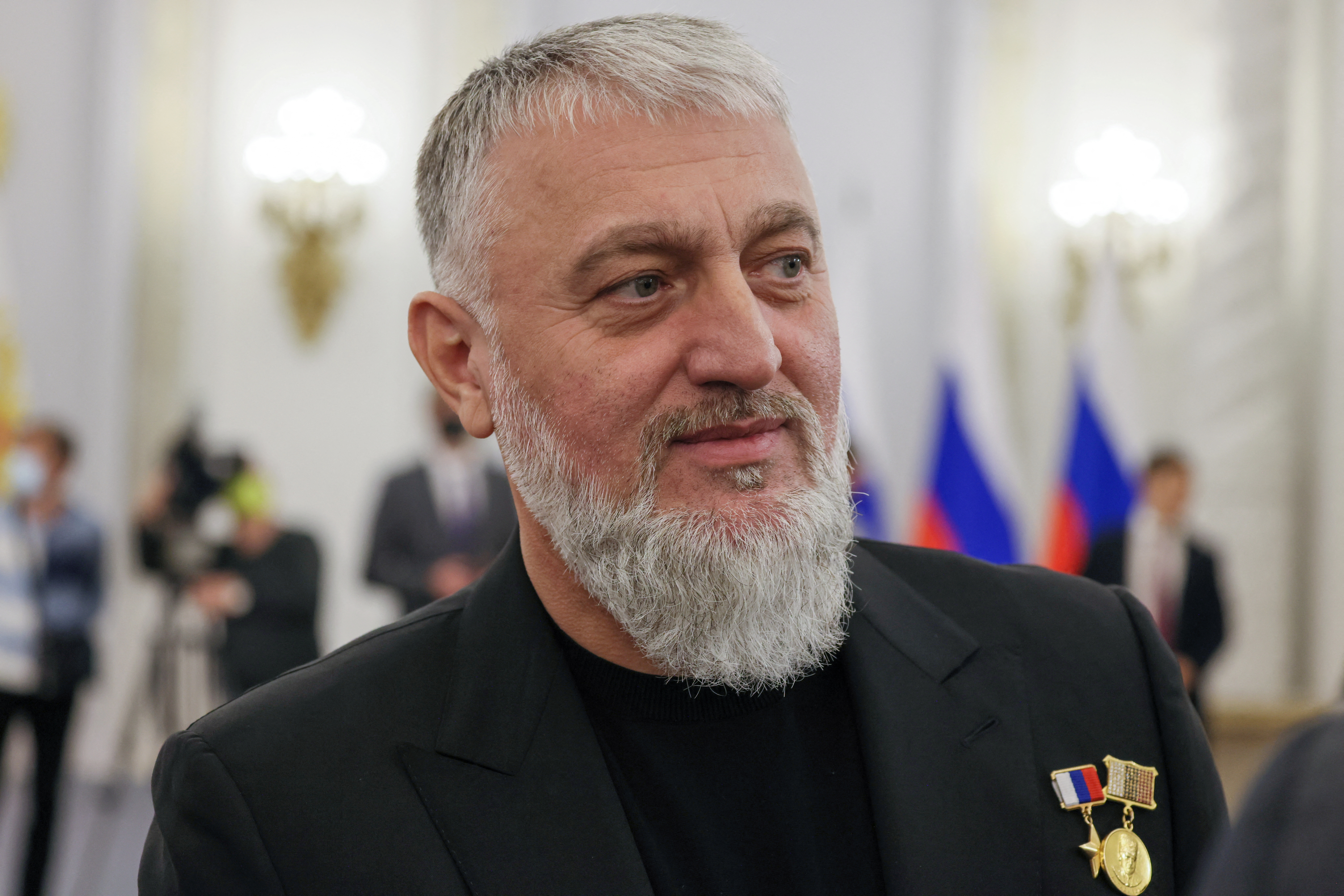 Adam Delimkhanov, congresista y comandante checheno (Sputnik/Reuters)