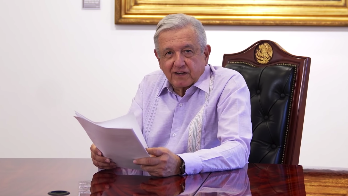 (Foto: Captura de pantalla / Youtube Andrés Manuel López Obrador)