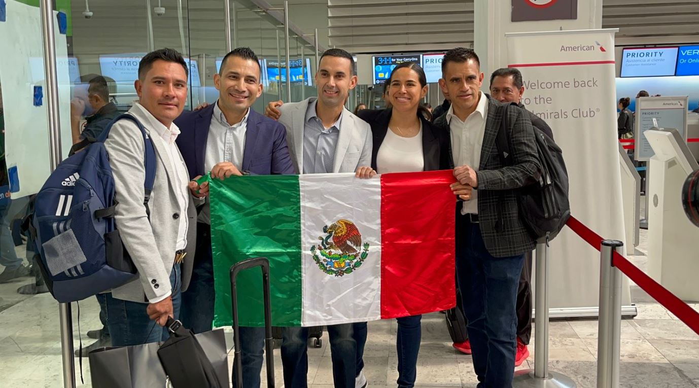 Serán cinco los jueces que representarán a México (Foto: Twitter/@AztecaDeportes)