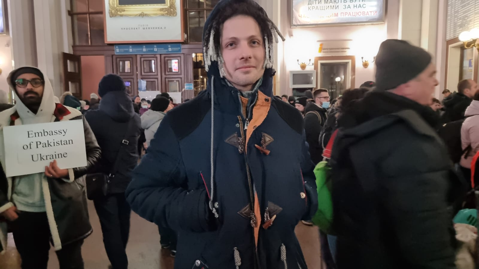 Eugene el joven ucraniano que escapó de Jarkov