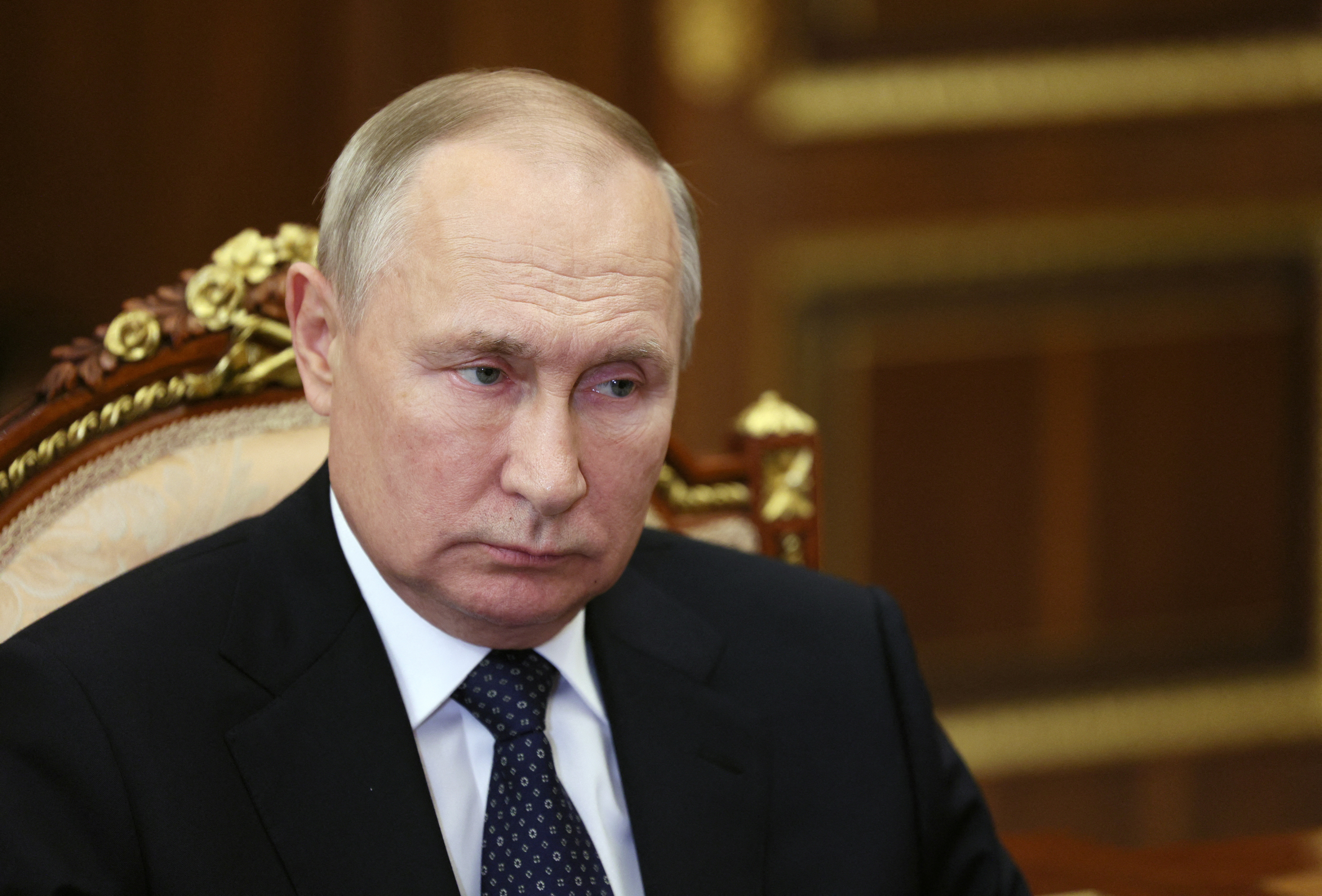 Vladimir Putin. Sputnik/Gavriil Grigorov/Pool via REUTERS 