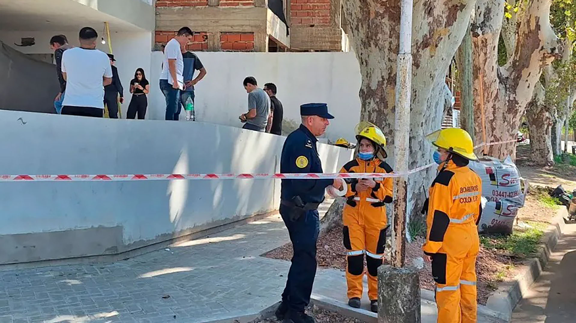 Detuvieron al principal sospechoso por el crimen del hombre escondido dentro de la pared de una obra en construcci&oacute;n