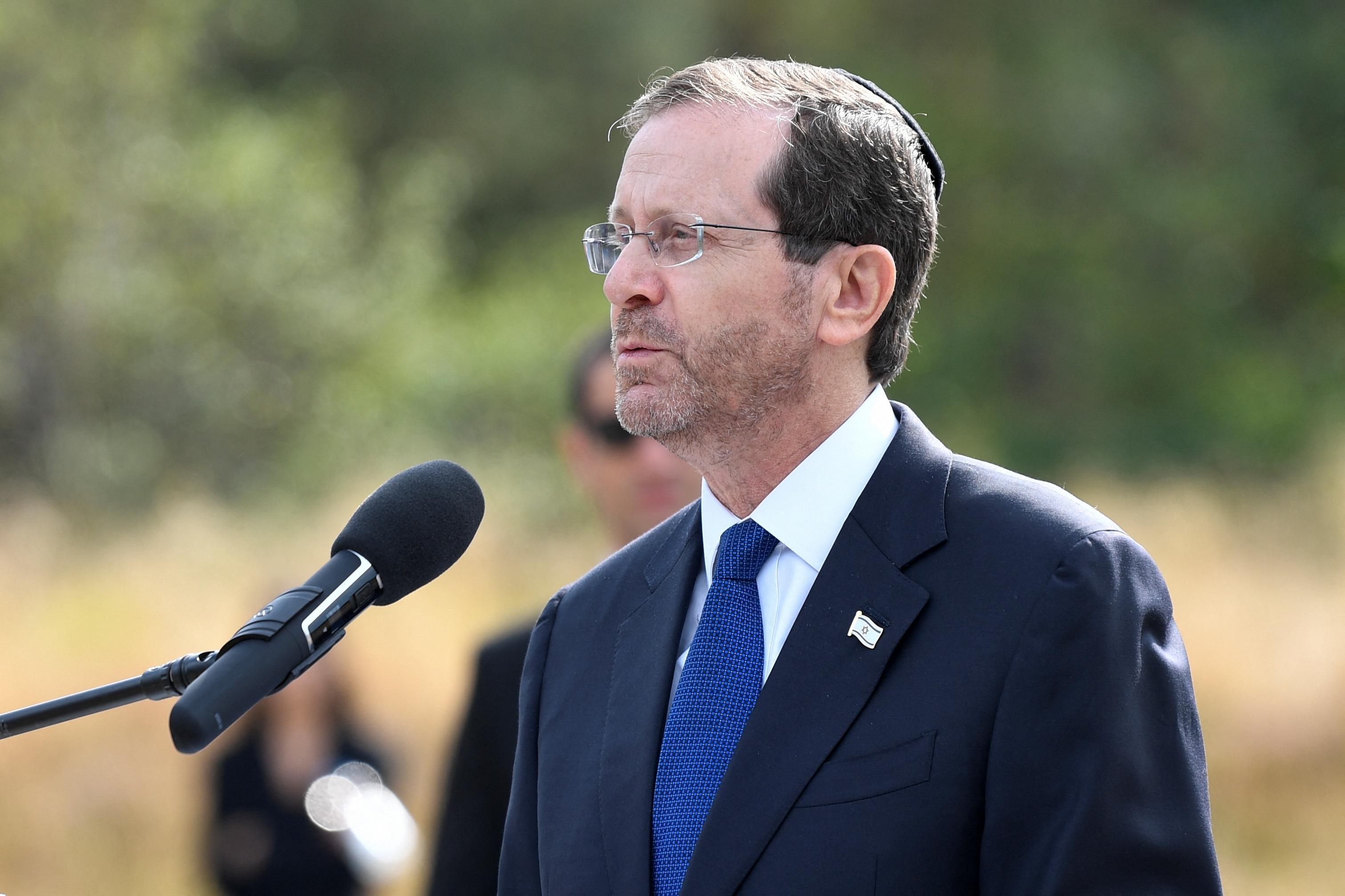 El presidente israelí, Isaac Herzog. (REUTERS/Fabian Bimmer)