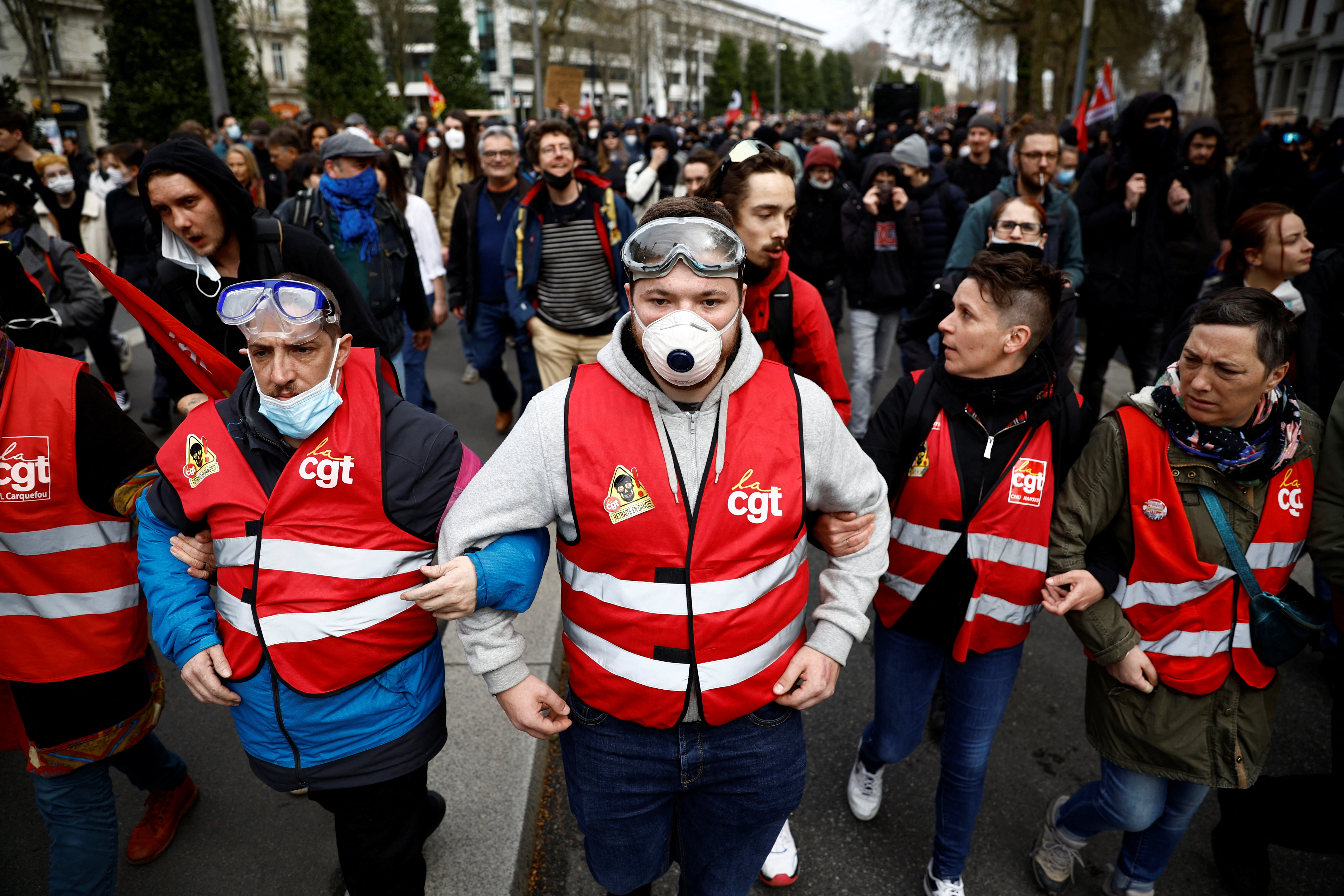 La indignación ha generado la mayor crisis interna del segundo mandato de Macron. (REUTERS/Stephane Mahe)