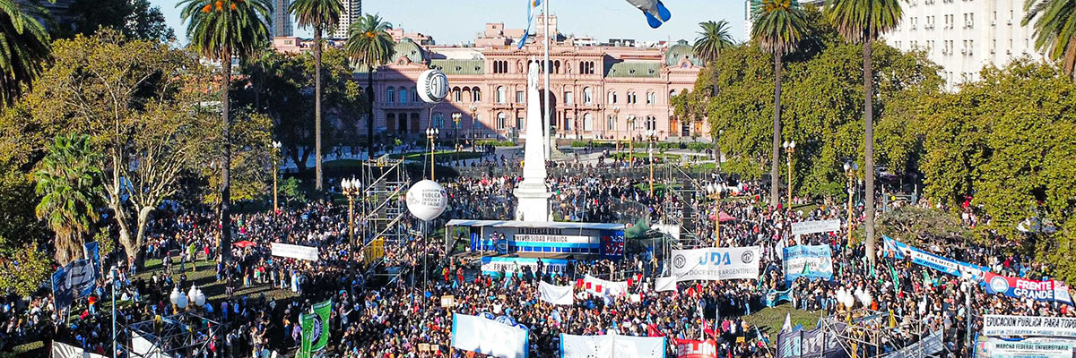"No es un reclamo pol&iacute;tico, estamos en una situaci&oacute;n dram&aacute;tica de las universidades", advirti&oacute; el rector de la UBA