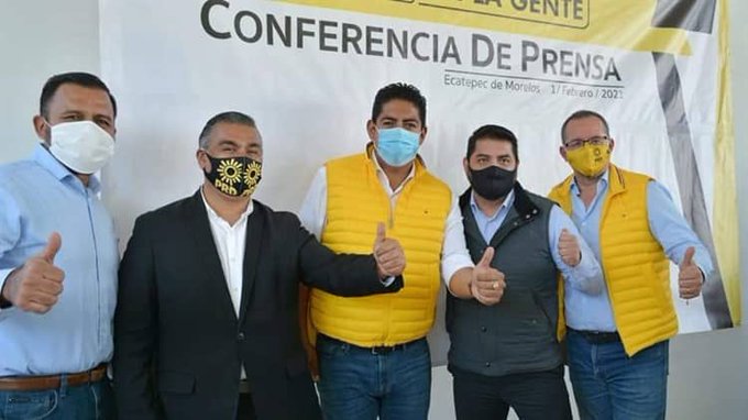 Guillermo Fragoso Báez, regidor con licencia de Ecatepec y líder del Sindicato Libertad, busca una diputación local por el PRD (Foto: Twitter / @joselui47979674)