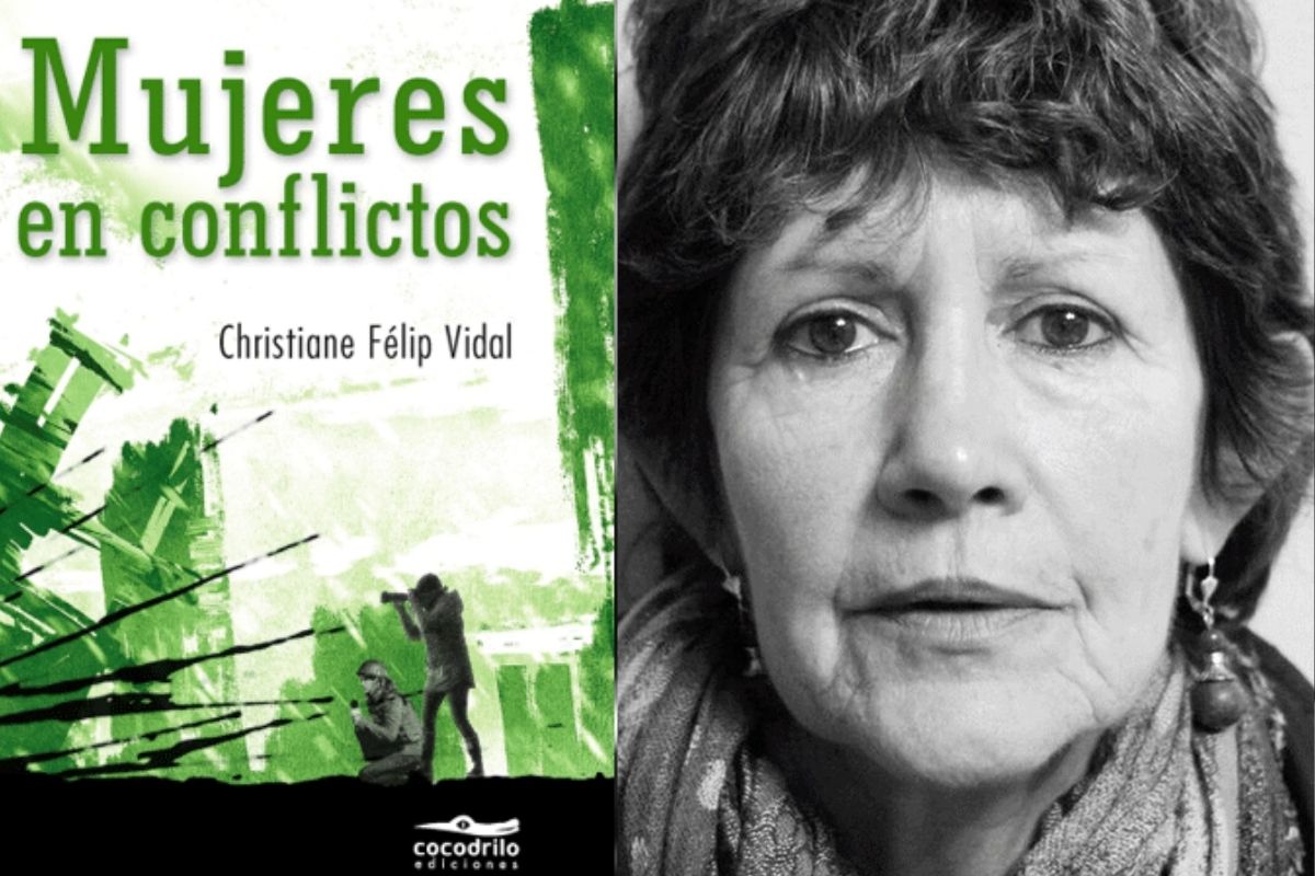 Christiane Félip Vidal publica "Mujeres en conflicto" con la editorial independiente Cocodrilo.