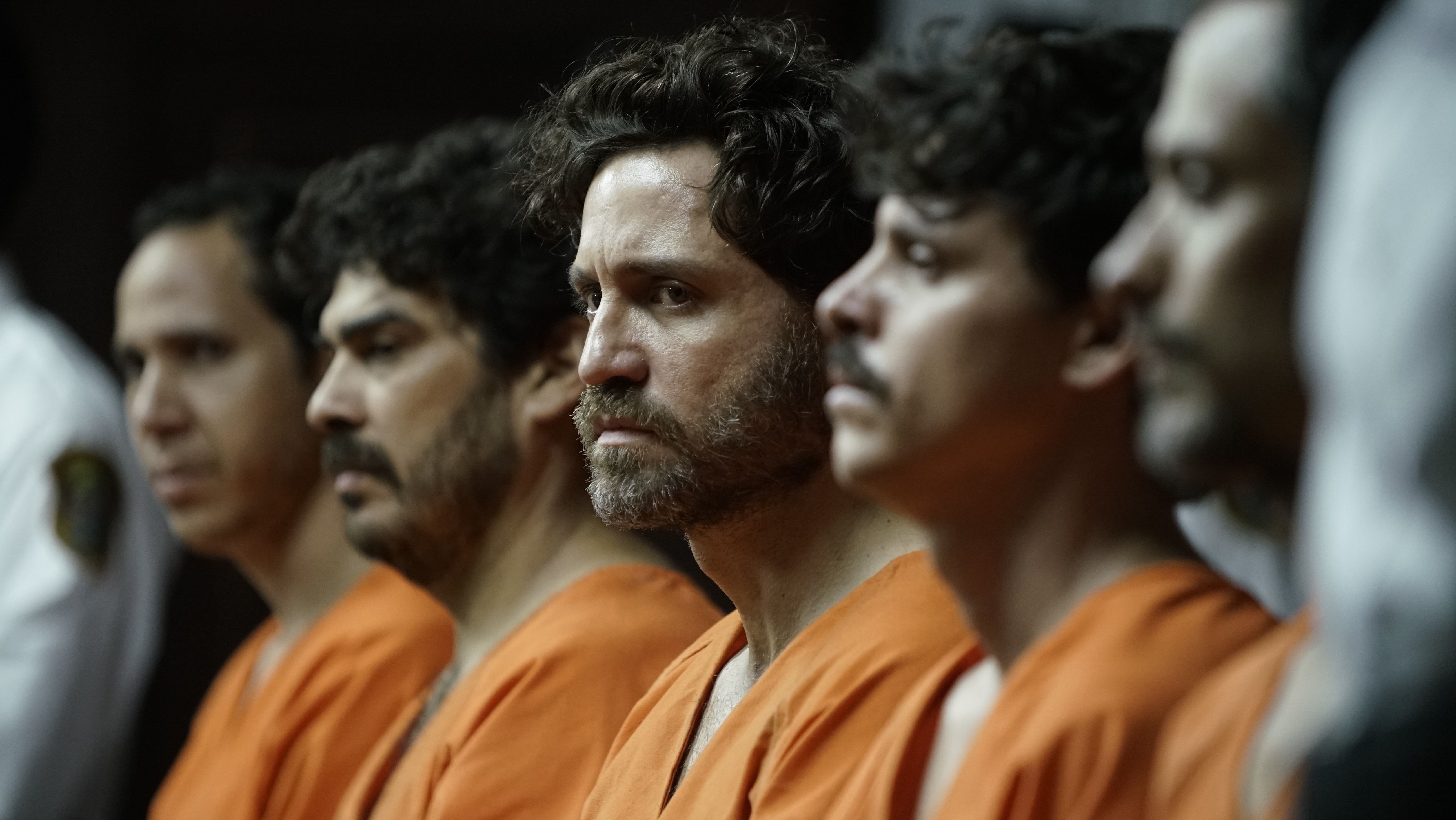 Édgar Ramírez como René González, durante una escena de la película "la red de avispas".  (Netflix)