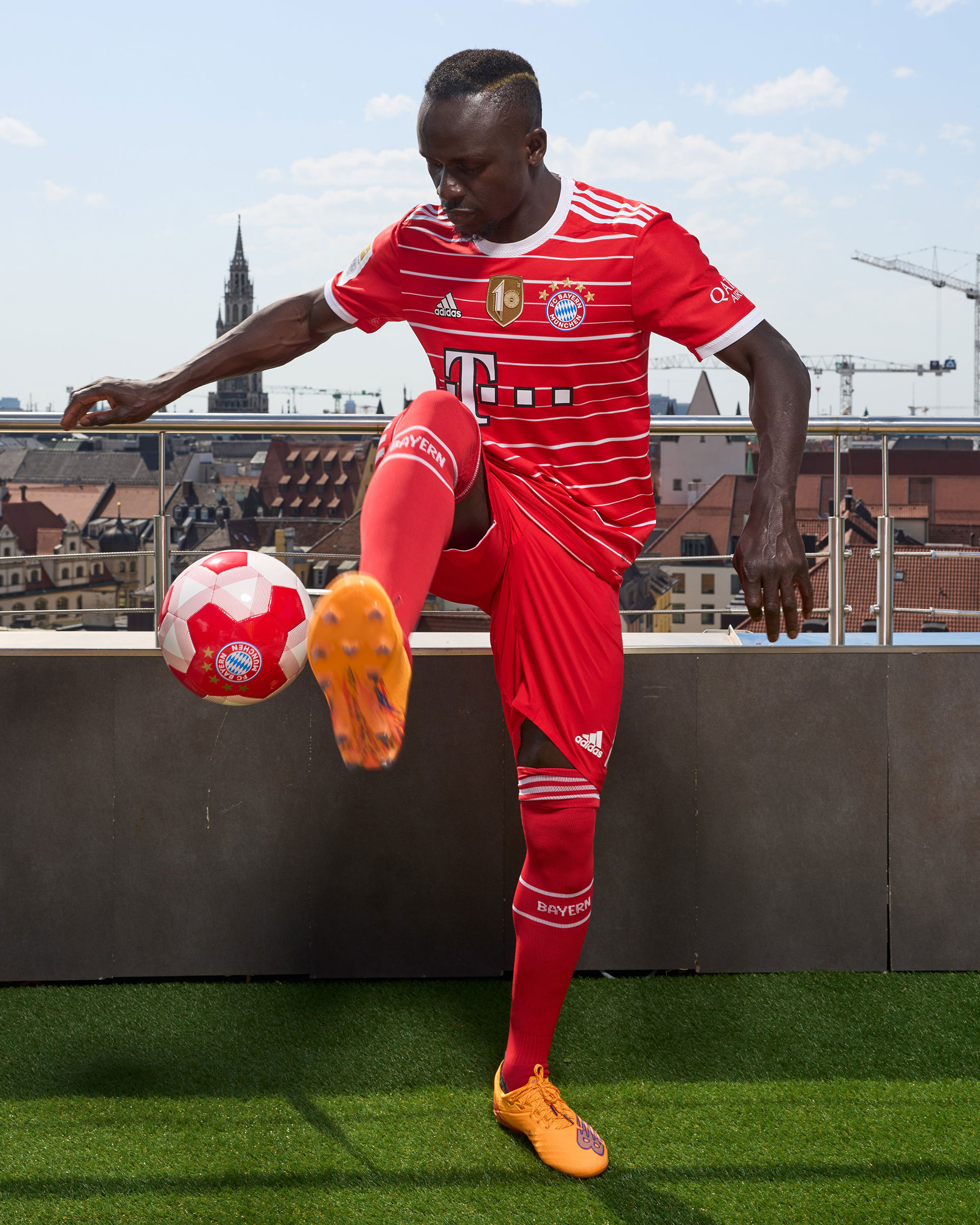 The Senegalese was presented on the heights of Munich (Photo: @FCBayern)