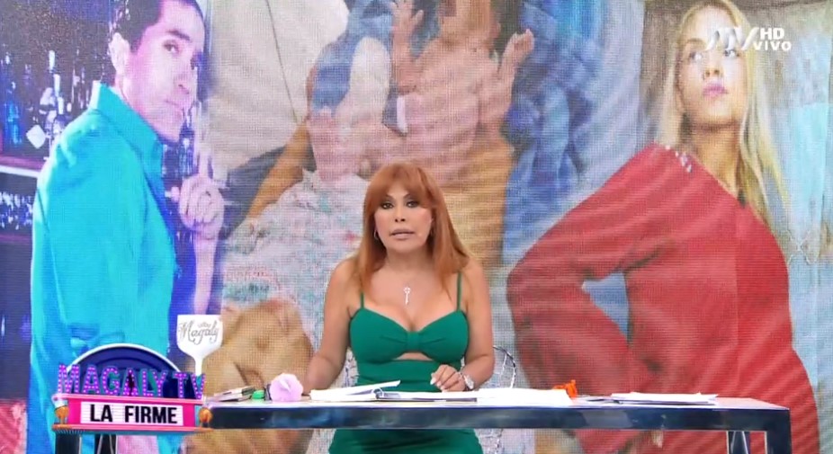 Magaly Tv La Firme Tania Ríos No Sabe Nada De Su Divorcio Con Christian Domínguez Y El Hijo De