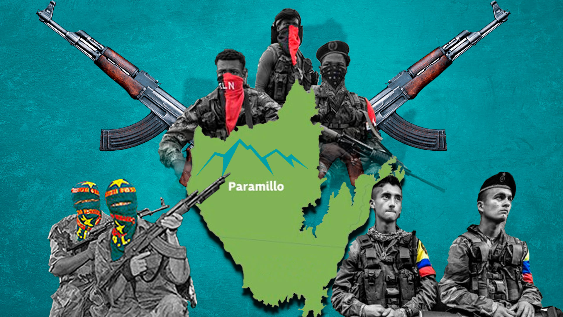 Nudo de Paramillo: la zona codiciada por los grupos insurgentes durante el conflicto  armado - Infobae