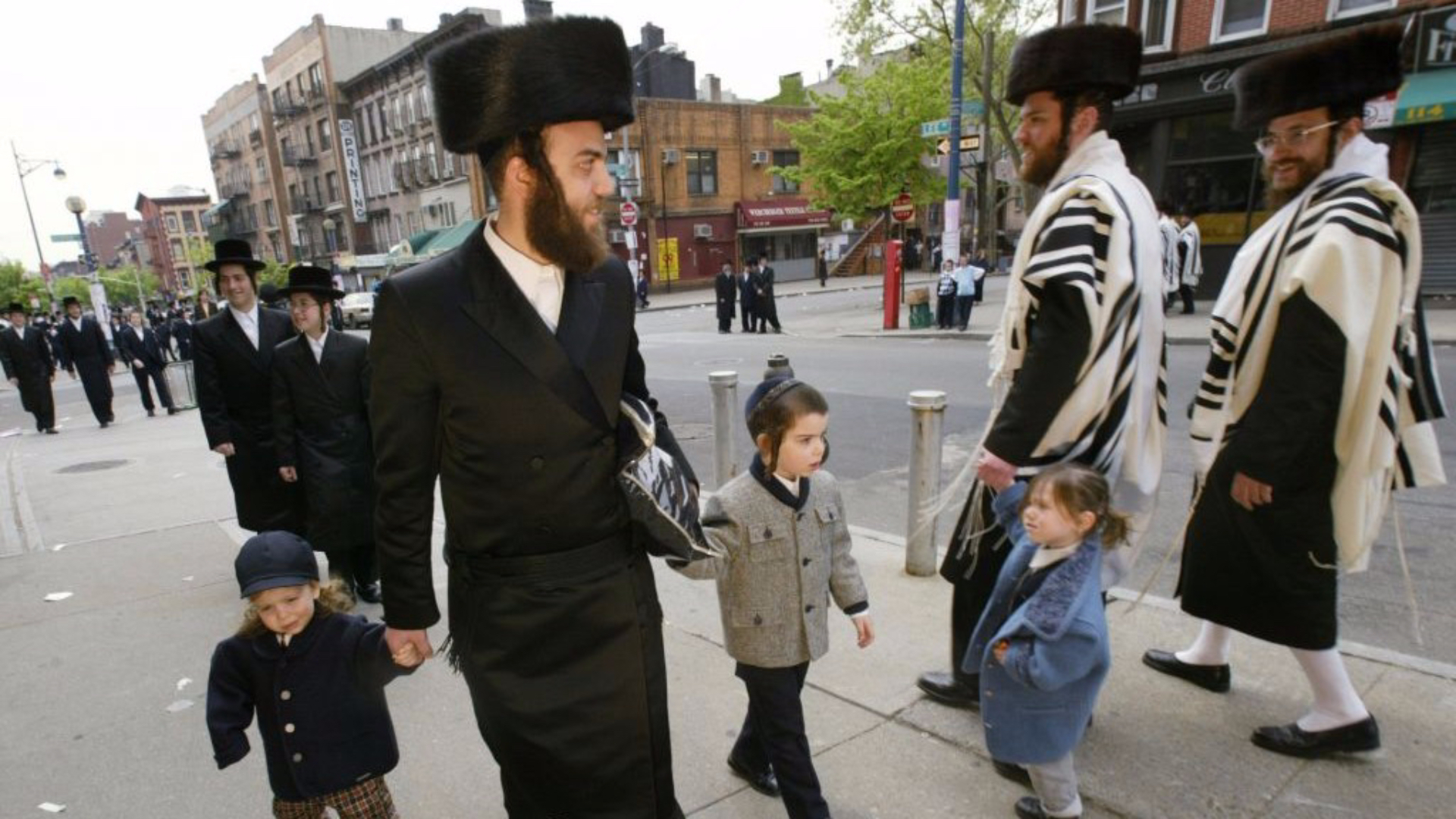 La comunidad judía ortodoxa de Brooklyn (Foto: AP)