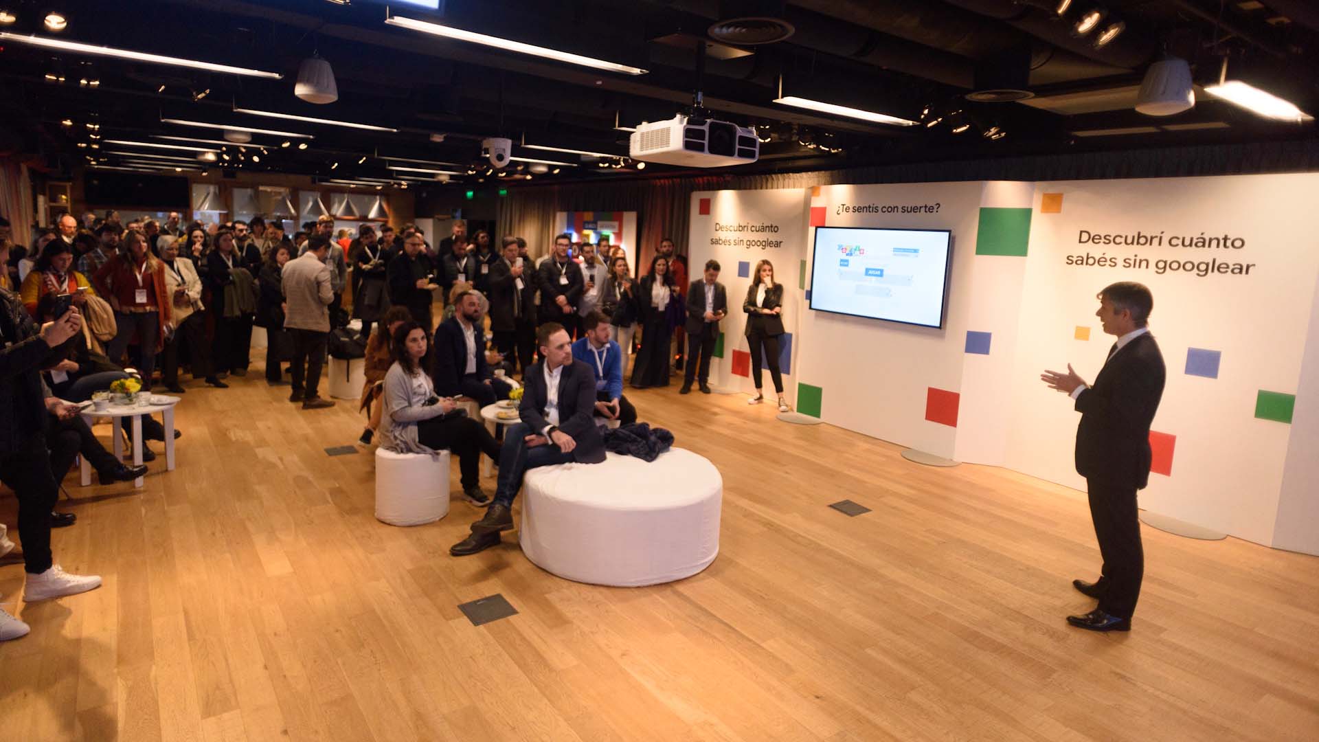 El evento ser realizó en las oficinas locales de la empresa en Puerto Madero (Adrián Escandar)