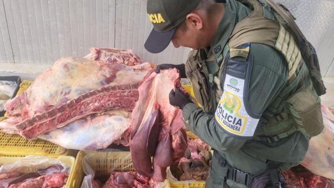 Así operaba banda criminal que movilizaba carne en la frontera de Colombia y Venezuela: la llevaban en baúles de carros y llegaba podrida