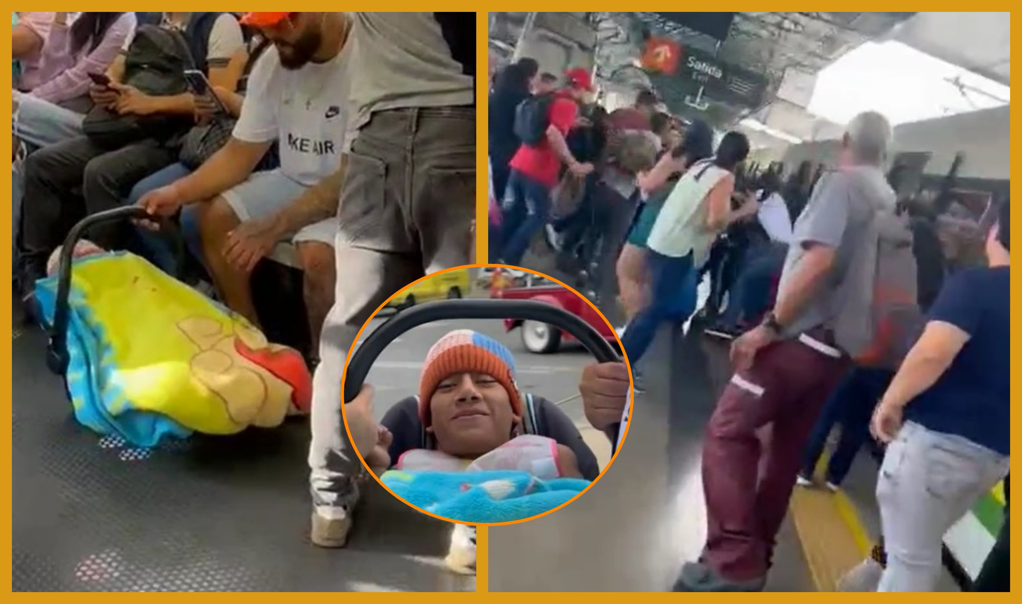 Coche De Bebé Abandonado En El Metro De Medellín Influenciadores Aseguraron Que Fue Un