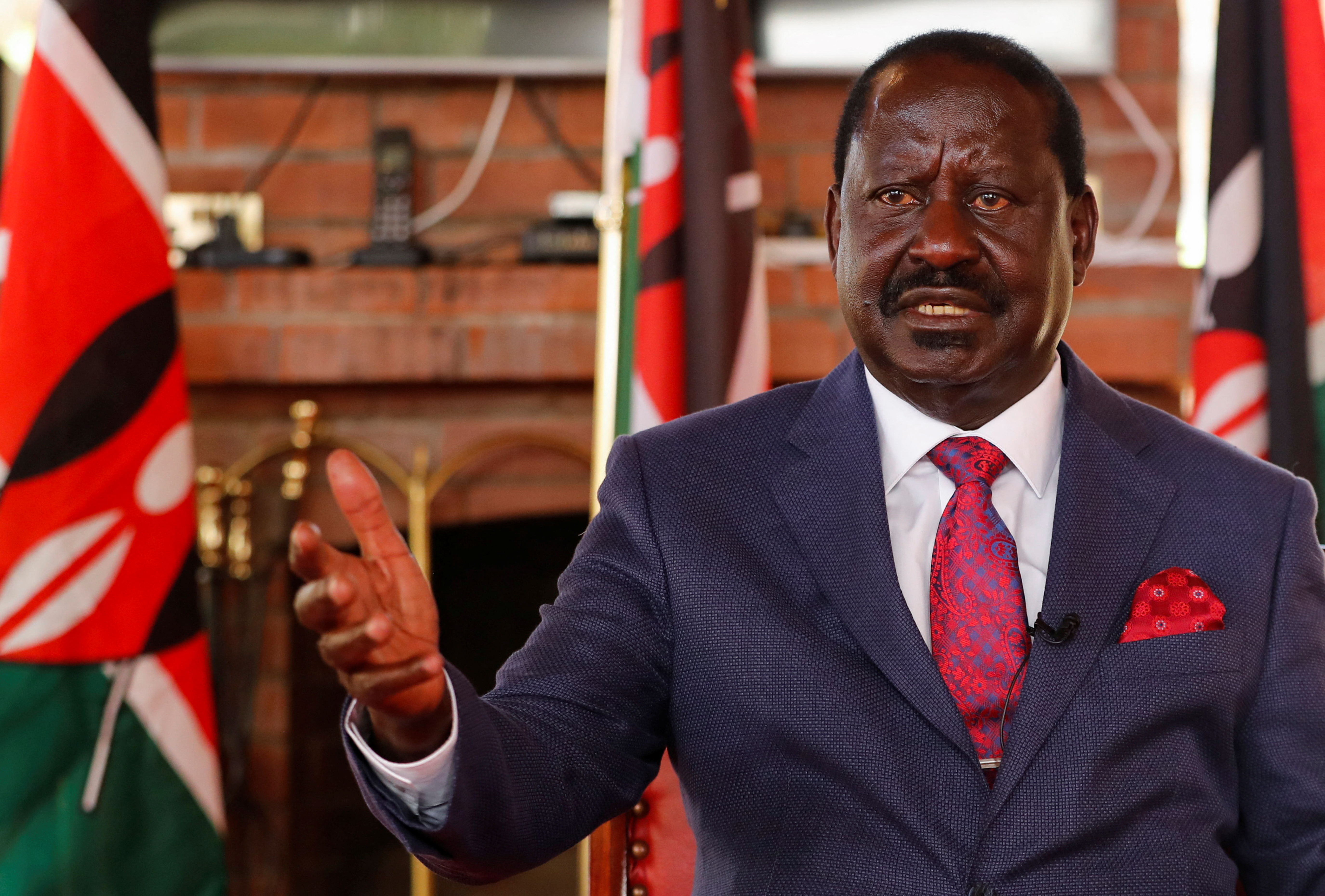 El candidato opositor Raila Odinga había denunciado fraude tras las elecciones del pasado 9 de agosto (REUTERS/Thomas Mukoya)