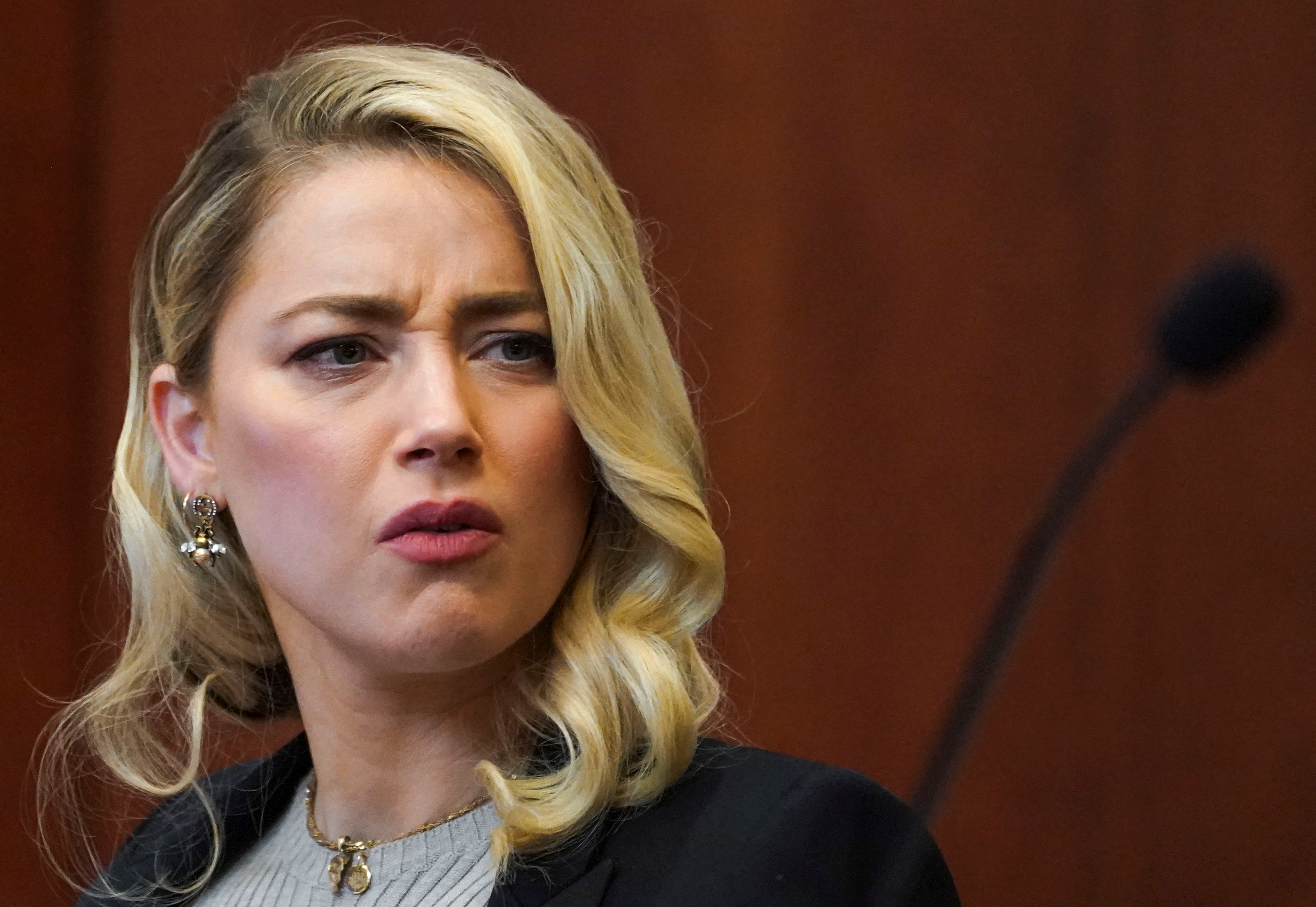 Amber Heard fue demandada por su ex esposo (Reuters)