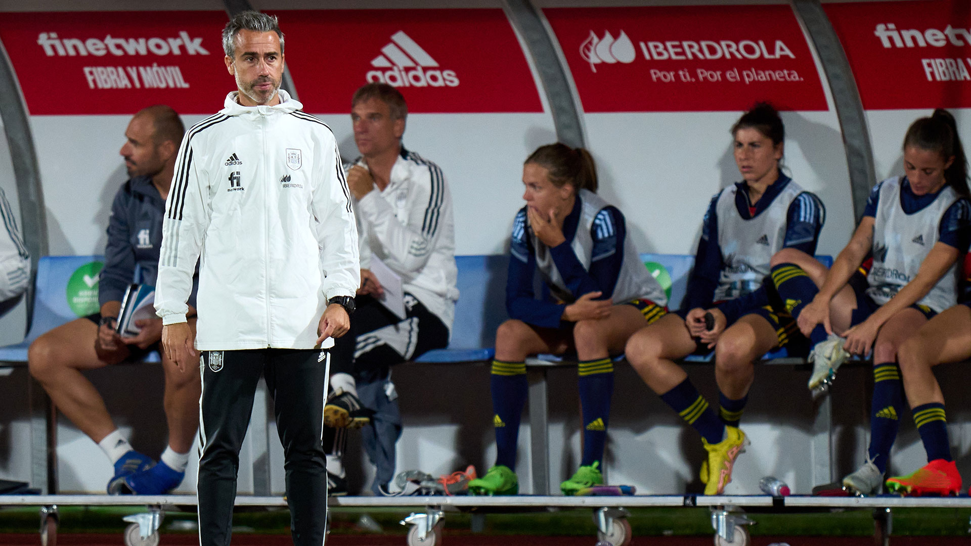 15 jugadoras de la selección española femenina de fútbol han pedido la salida del técnico Jorge Vilda (Gettyimages)