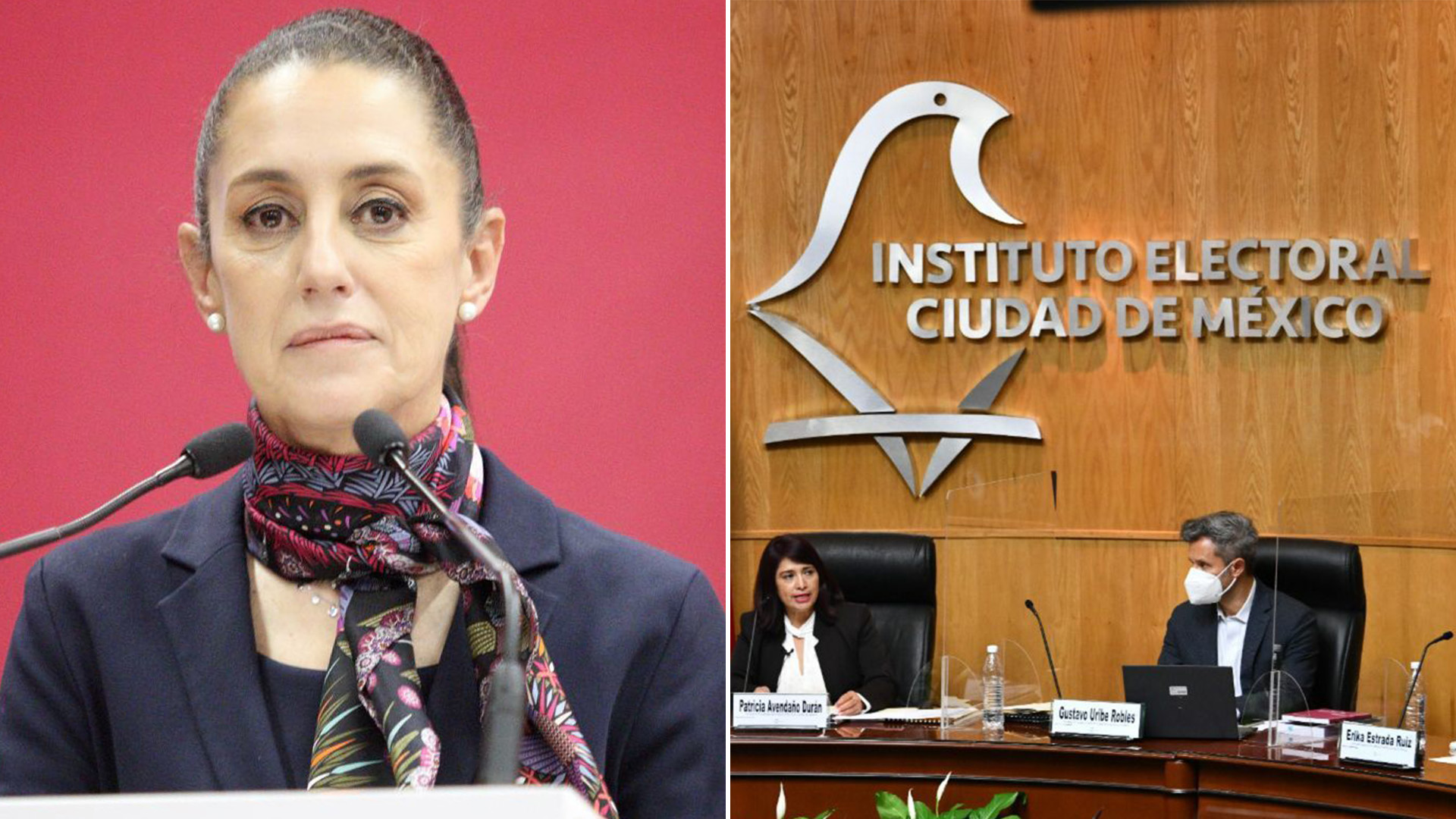 Claudia Sheinbaum, jefa de gobierno de la CDMX, negó más recursos al IECM (Fotos: Cuartoscuro)