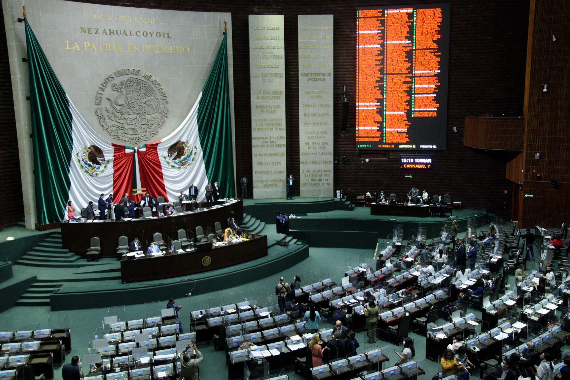 El proceso legislativo en San Lázaro y en el Senado, así como en Congresos locales, aún es largo y sinuoso (Foto: Mario Jasso/ Cuartoscuro)