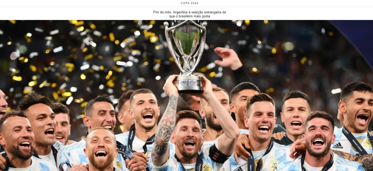 Argentina campeona de la Copa América 2021. (foto: TN Sports)