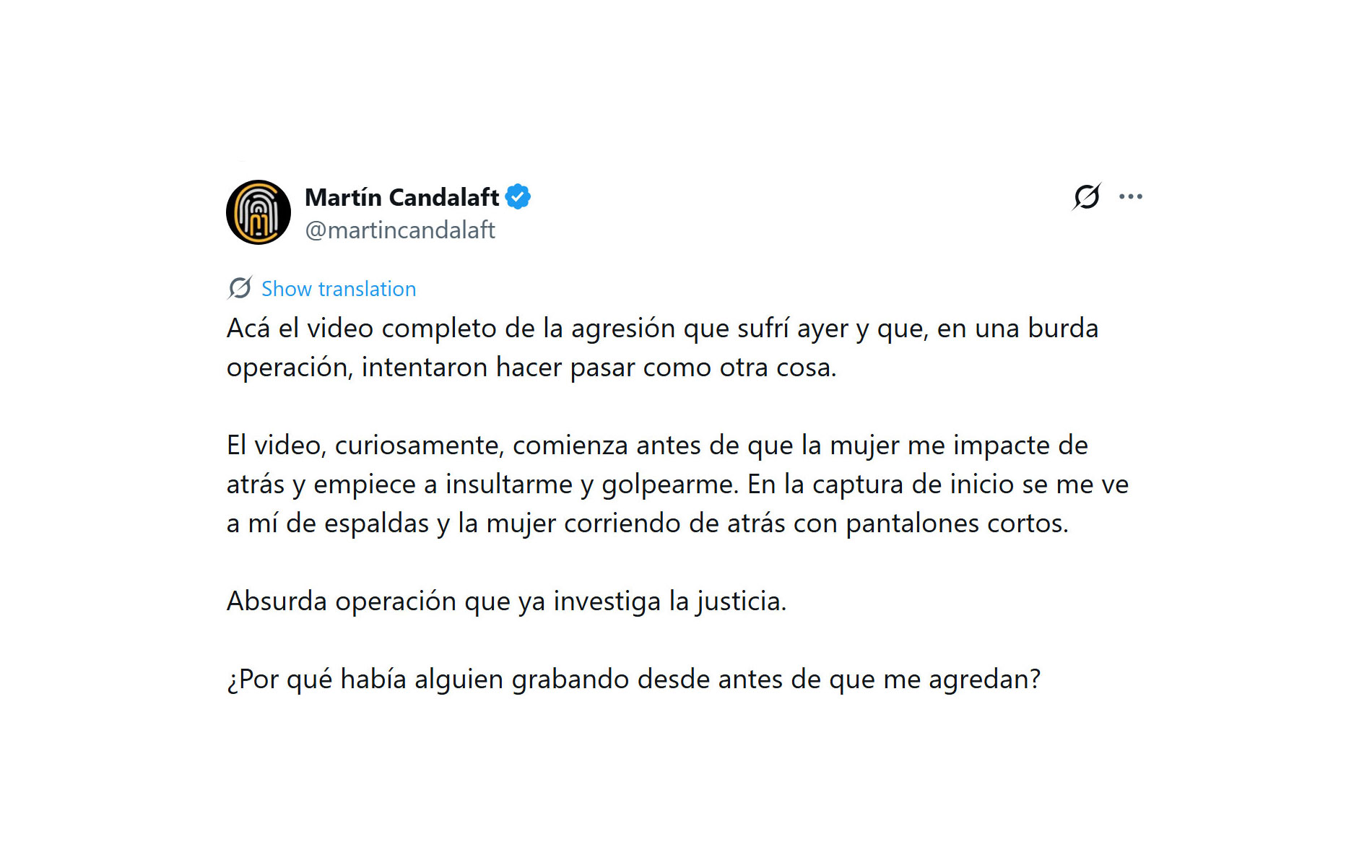 “Me quedé sin casa y sin trabajo”: una explosión destruyó el taller mecánico de una familia en Tres de Febrero