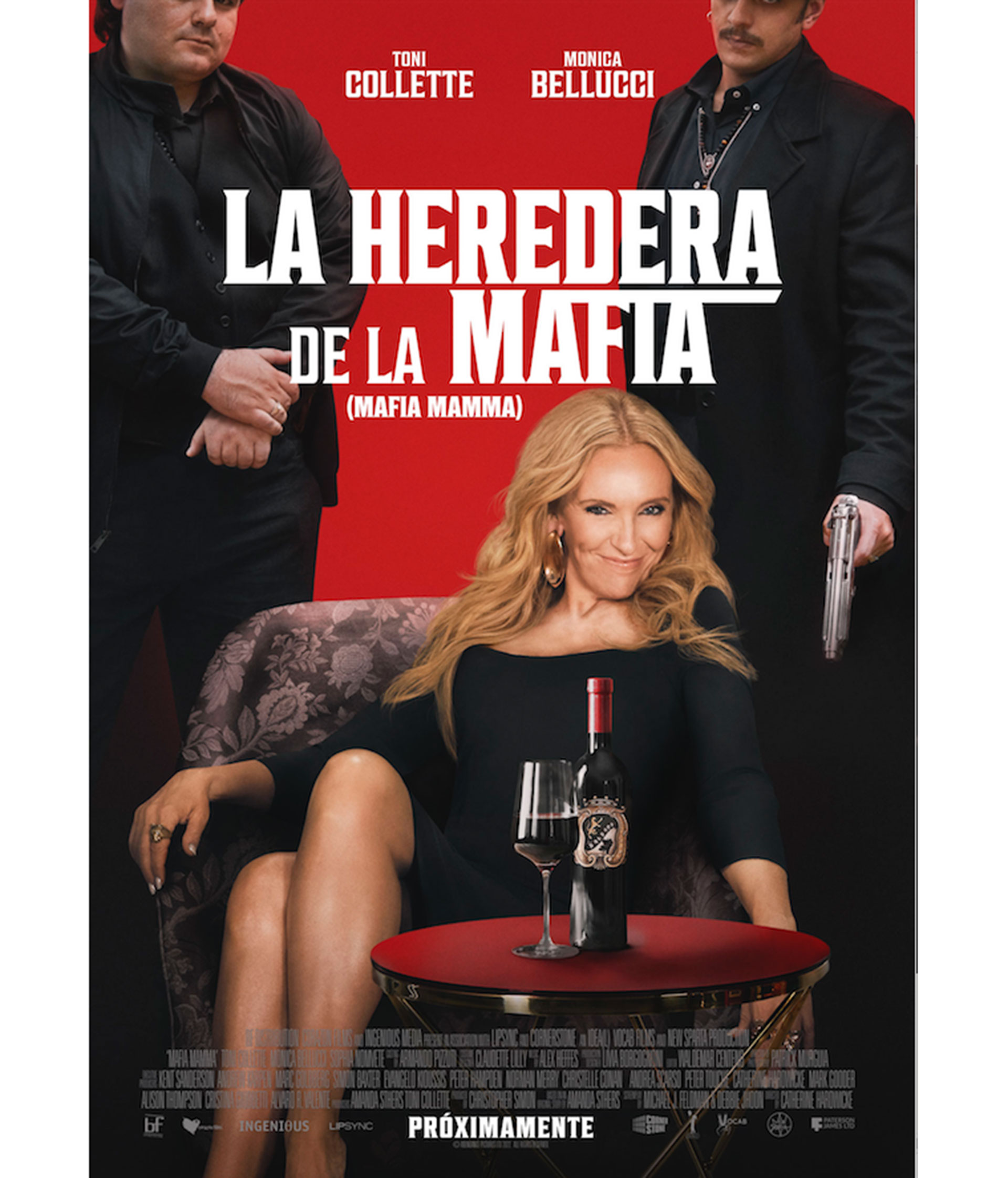 LA HEREDERA DE LA MAFIA (Mafia Mamma): Toni Collette en una comedia para disfrutar
