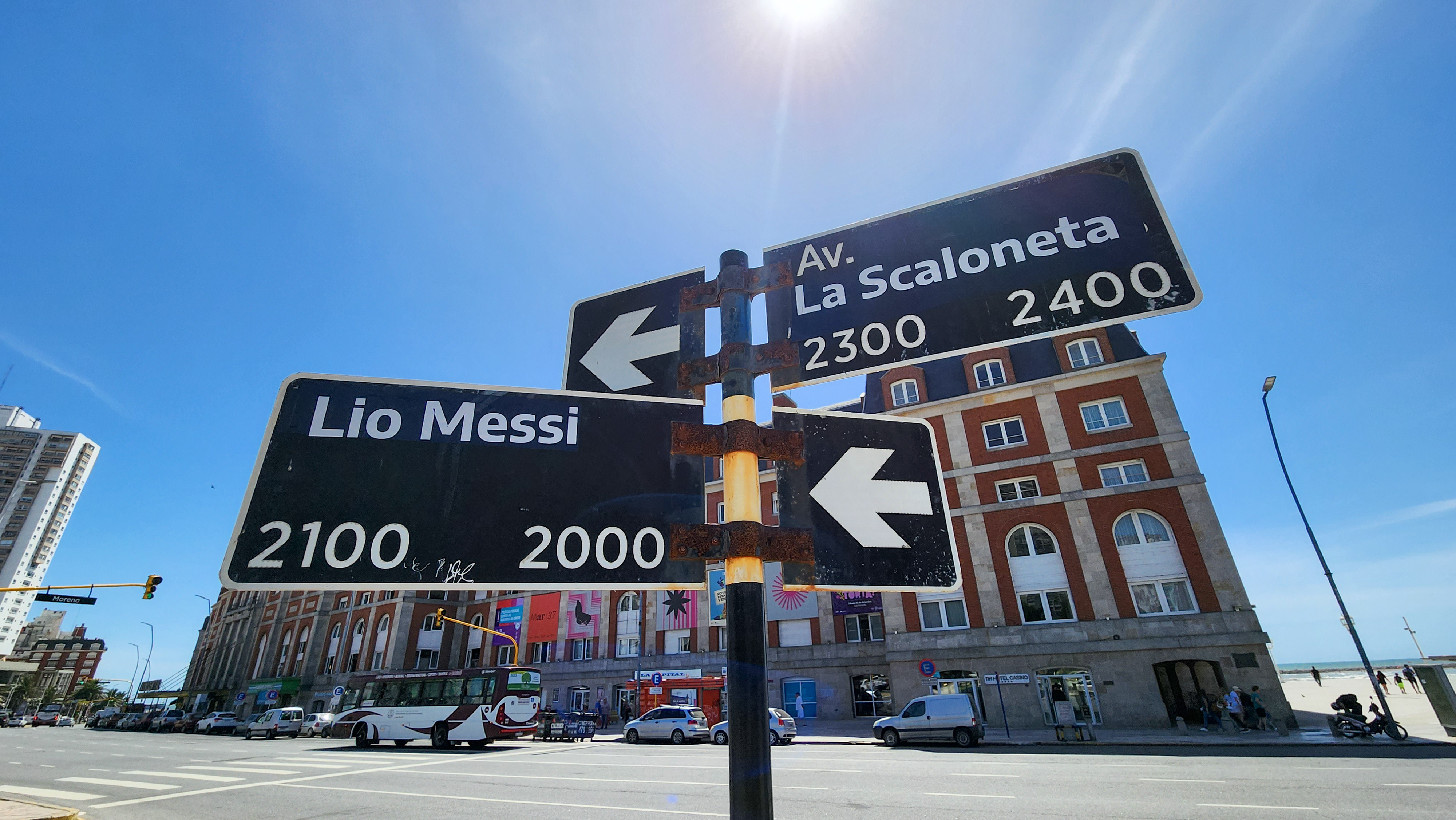 Las nuevas calles en Mar del Plata homenajean a los campeones del mundo de Lionel Scaloni (Christian Heit)