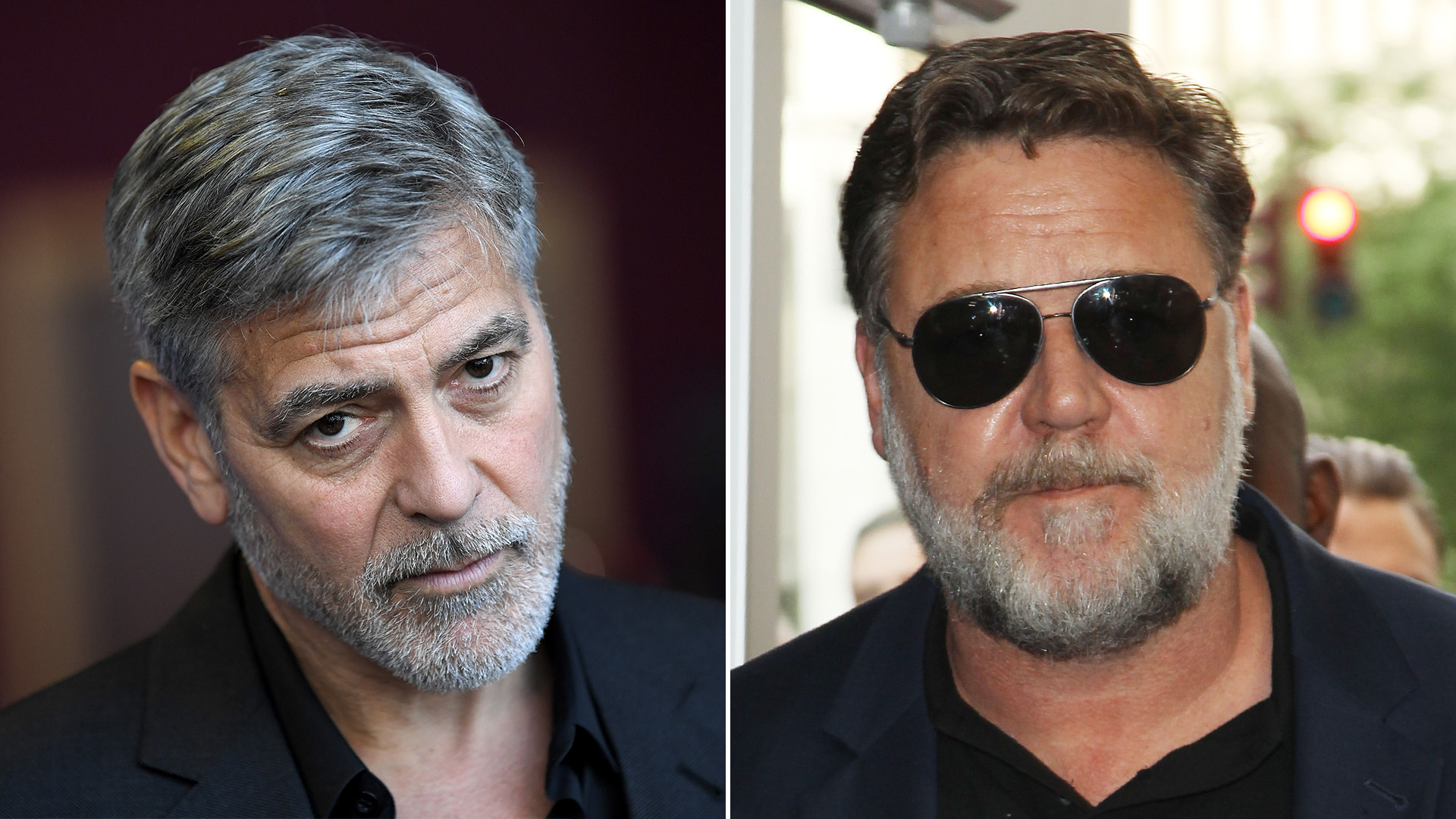 George Clooney y su vieja enemistad con Russell Crowe