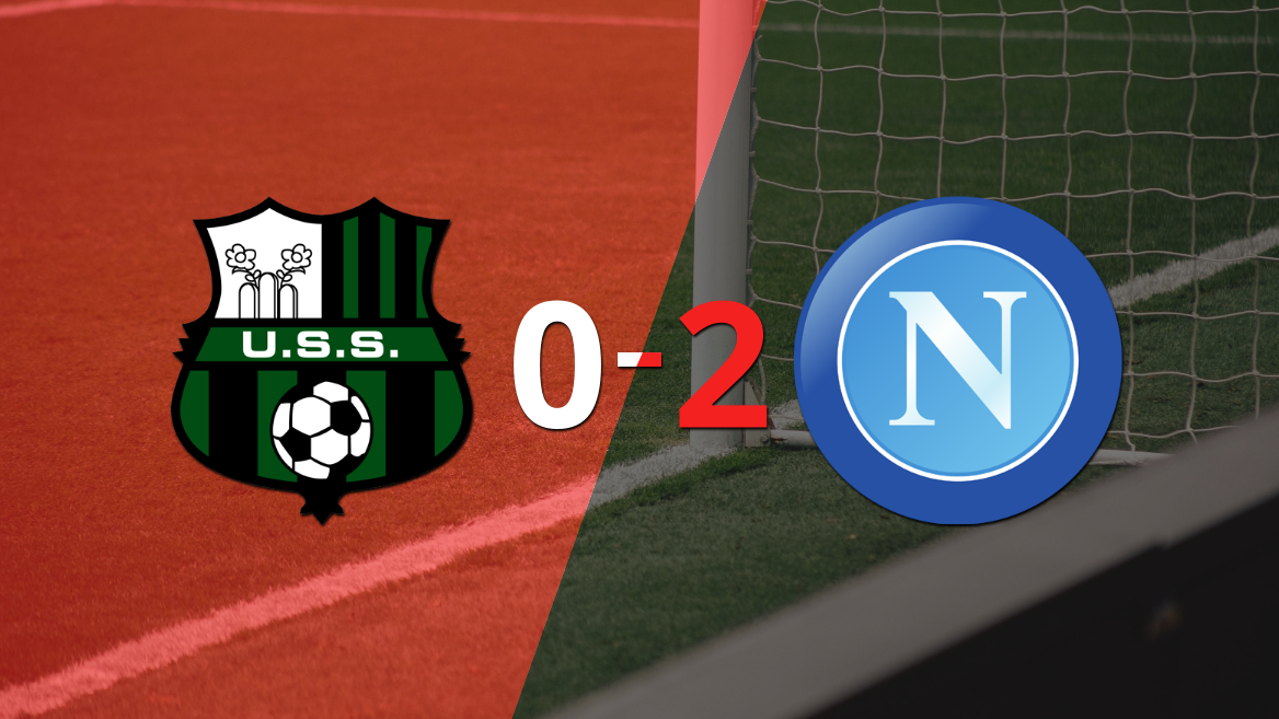 Sassuolo no pudo en casa con Napoli y cayó 2-0