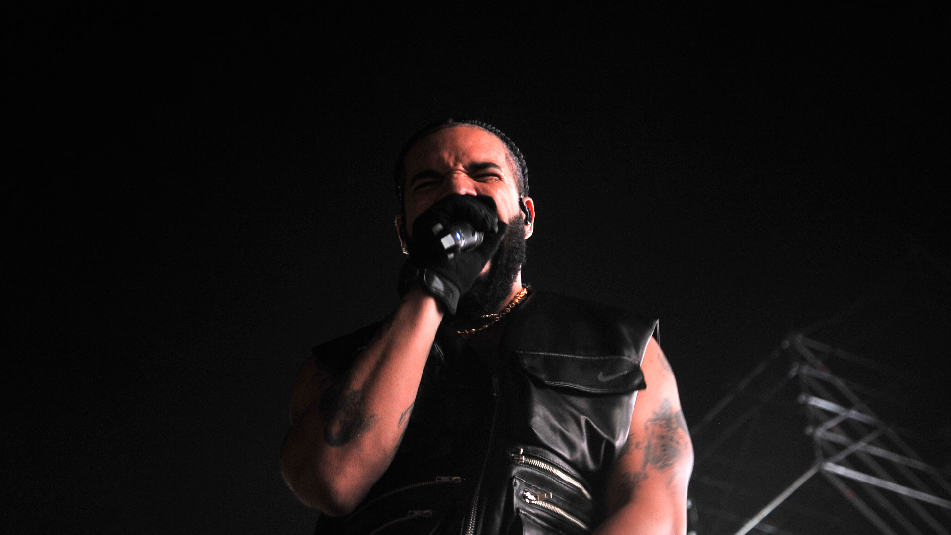Drake fue uno de los shows más esperados de la noche del viernes en Lollapalooza Argentina (Gustavo Gavotti)
