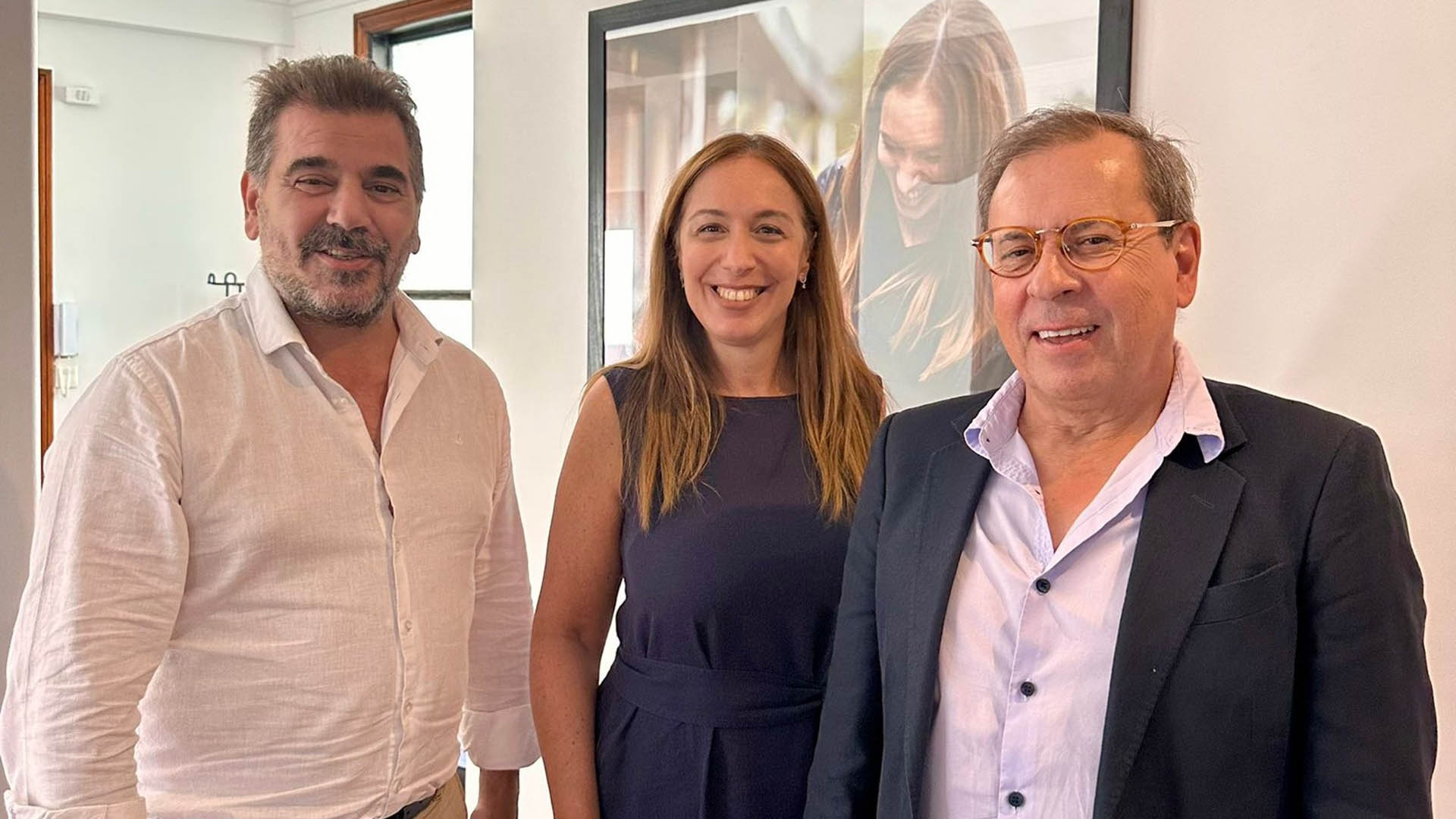 MarÃ­a Eugenia Vidal, Cristian Ritondo y Mario Markic