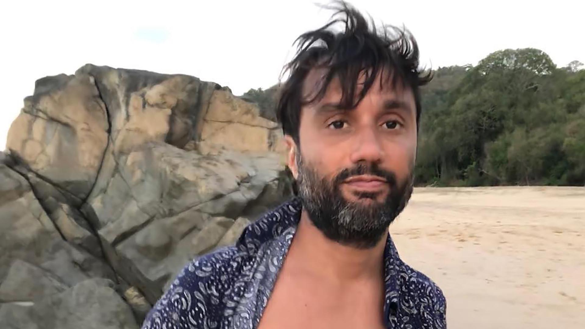 Juan Pablo Centeno, el joven argentino que continúa en terapia intensiva tras el choque fatal cerca de Punta del Este, Uruguay. (@jpccrowley)