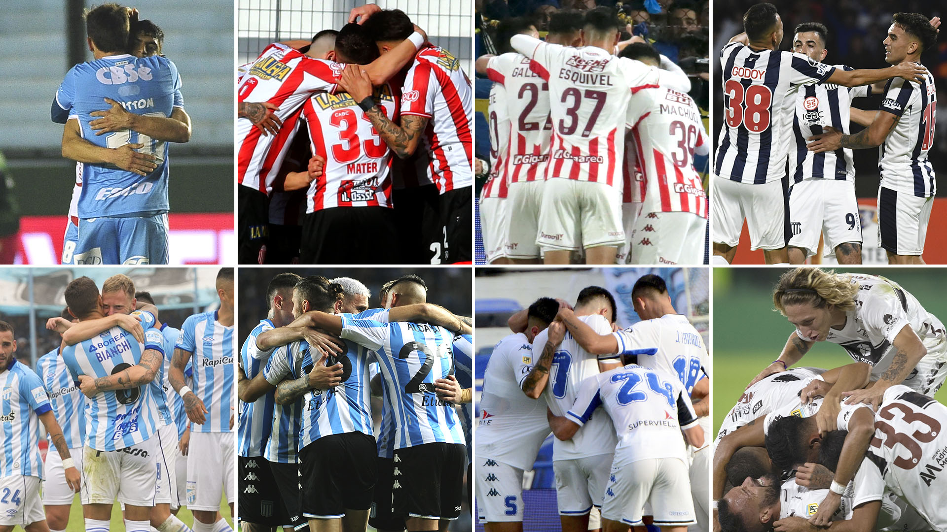 Arsenal-Atlético Tucumán Barracas-Racing Unión-Vélez Talleres-Argentinos, Saturday's duels