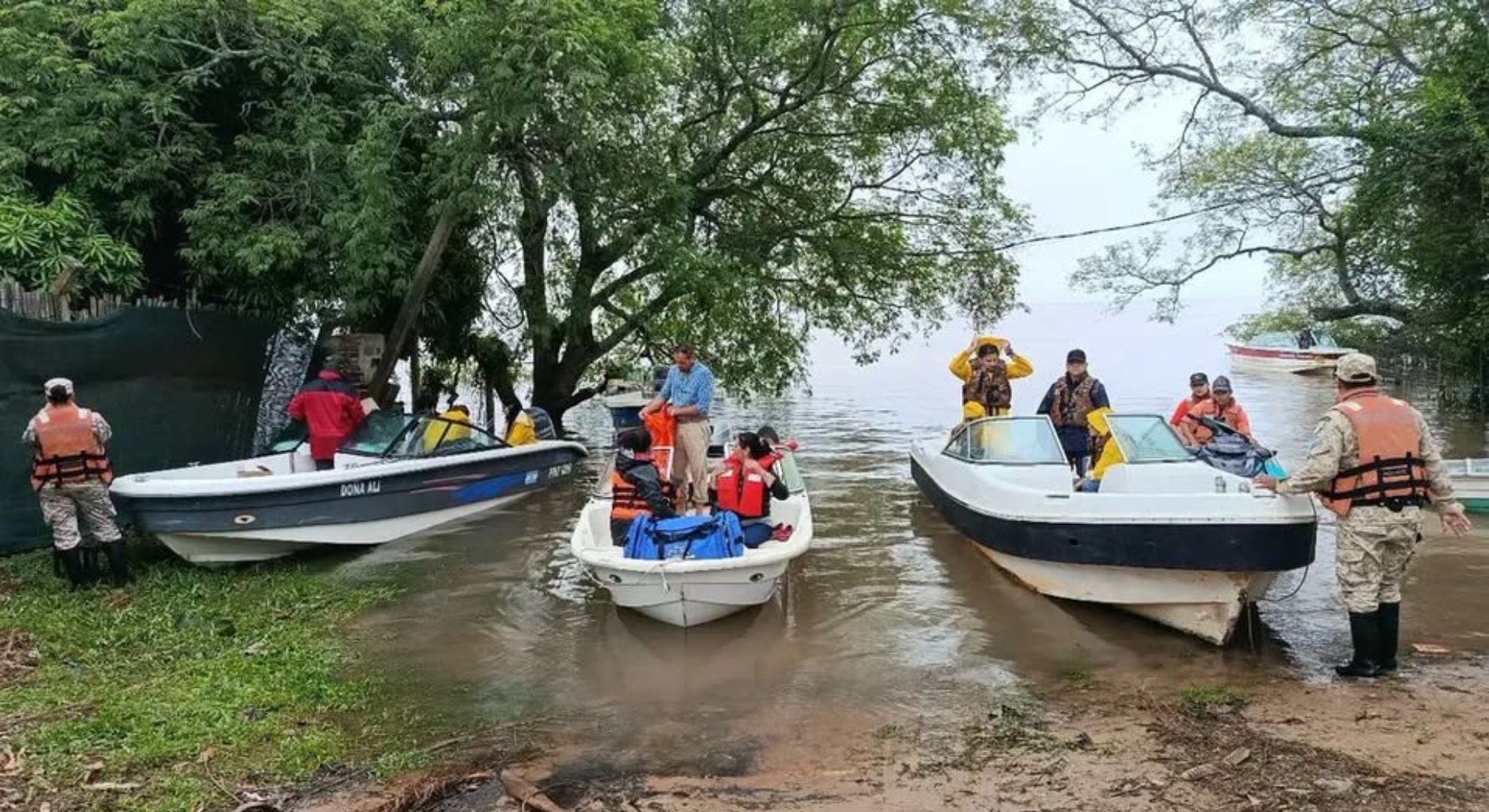 El Niño: Chaco tiene más de 2200 afectados por las inundaciones y en Corrientes se reportaron otros 1500
