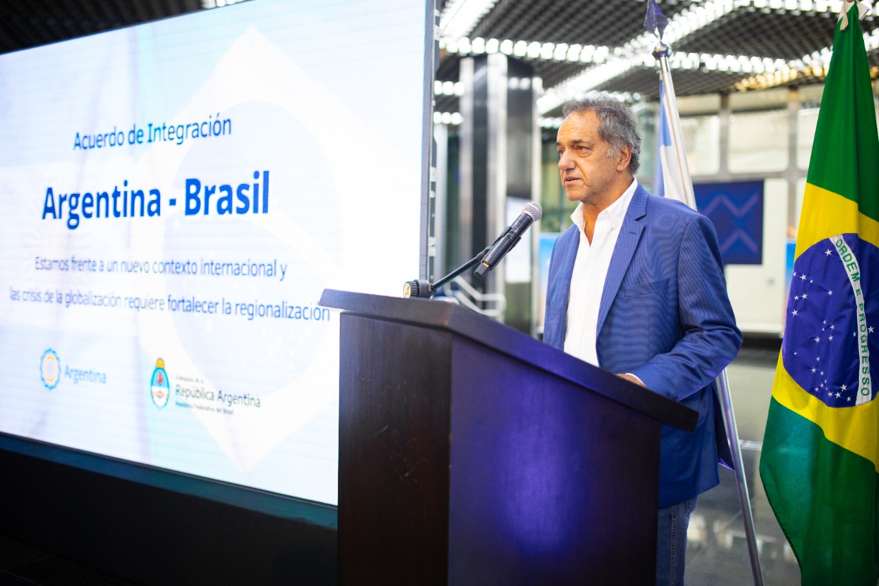 Daniel Scioli: “Con Brasil se viene una nueva etapa de una profunda integración”