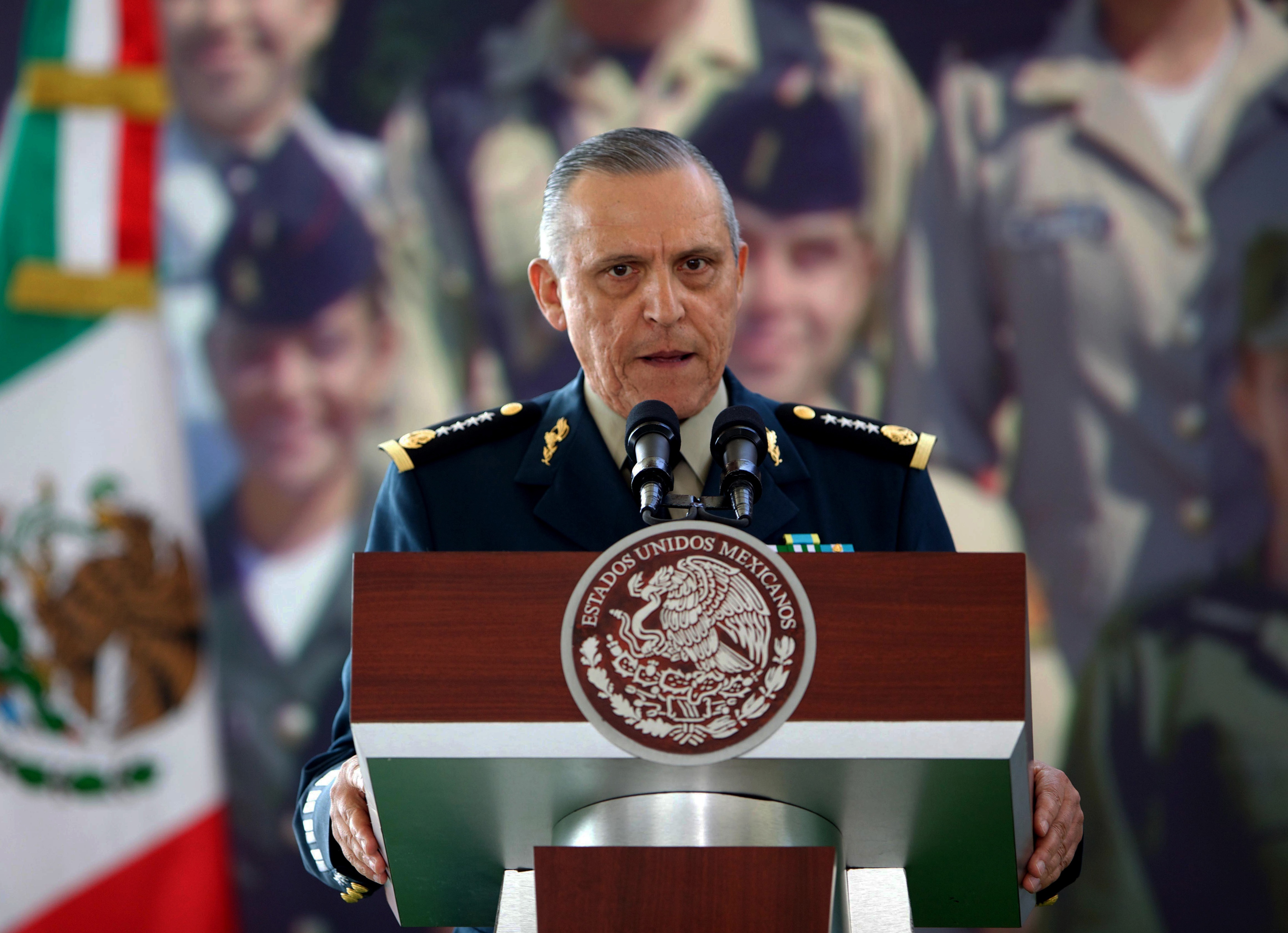 Fotografía de archivo fechada el 18 de febrero de 2013, que muestra a Salvador Cienfuegos. EFE/ José Méndez/ARCHIVO
