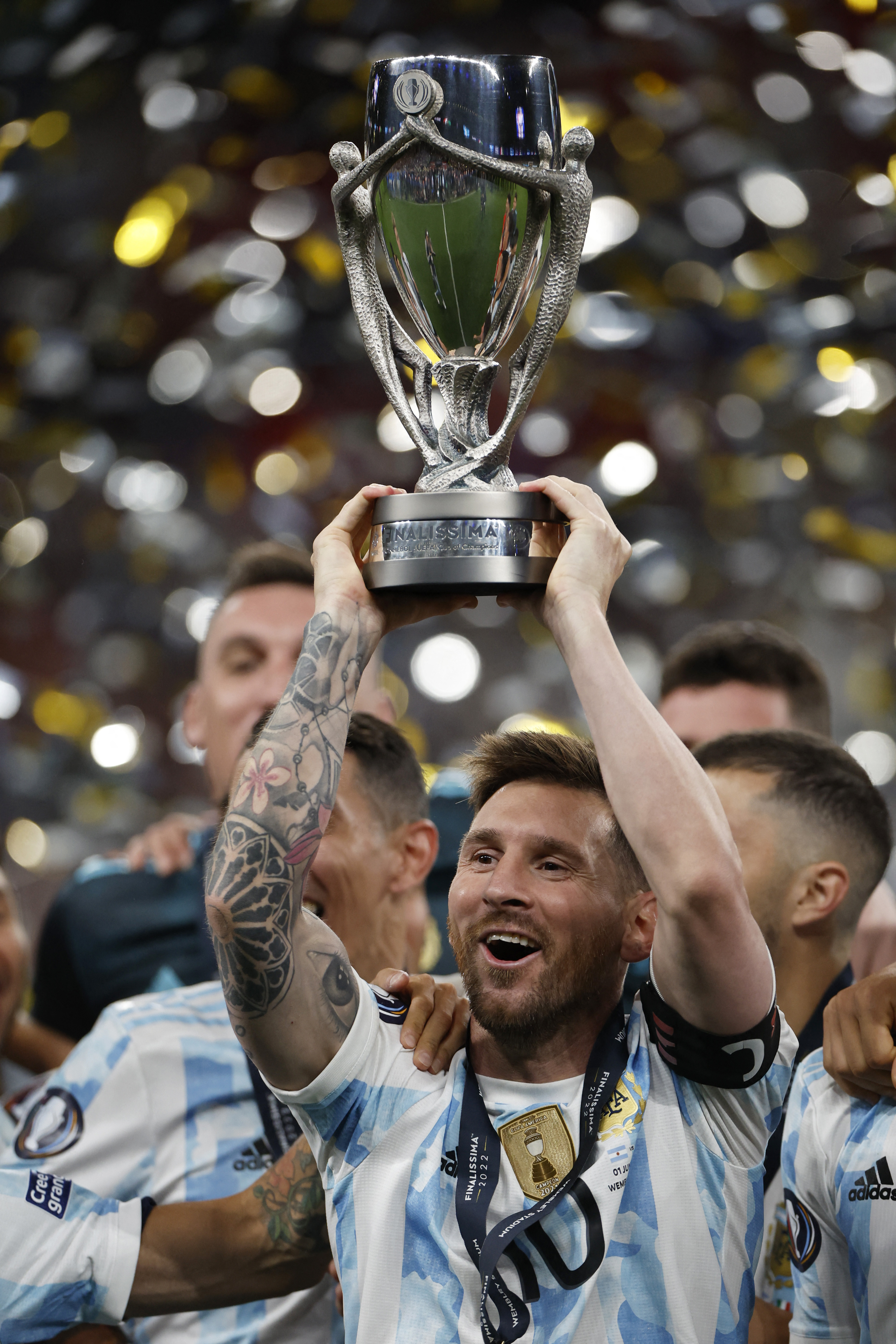 Lionel Messi es el futbolista argentino más ganador de la historia (REUTERS/Peter Cziborra)