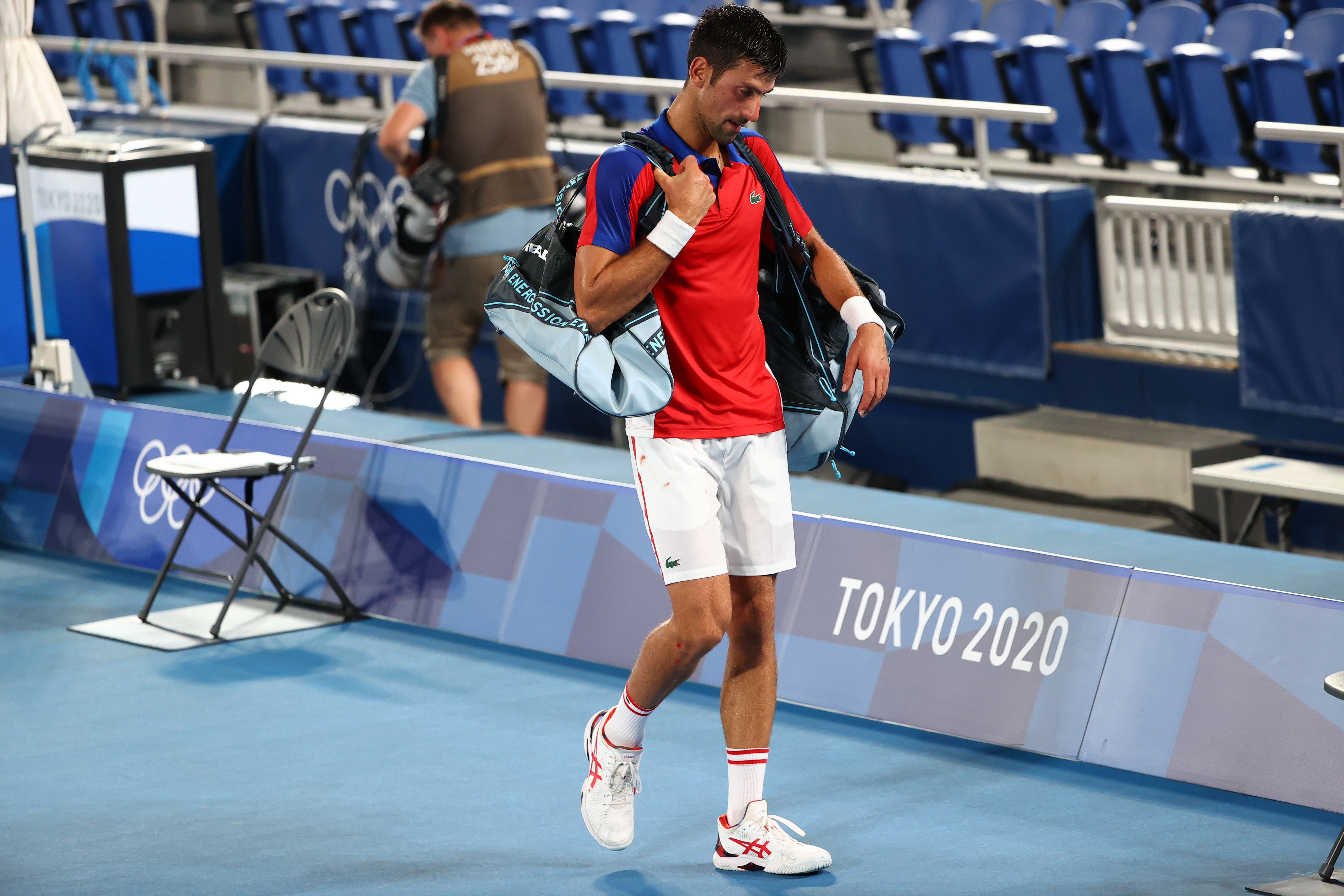 Djokovic tendrá que pelear por la medalla de bronce este sábado ante el español Pablo Carreño (Foto: REUTERS)