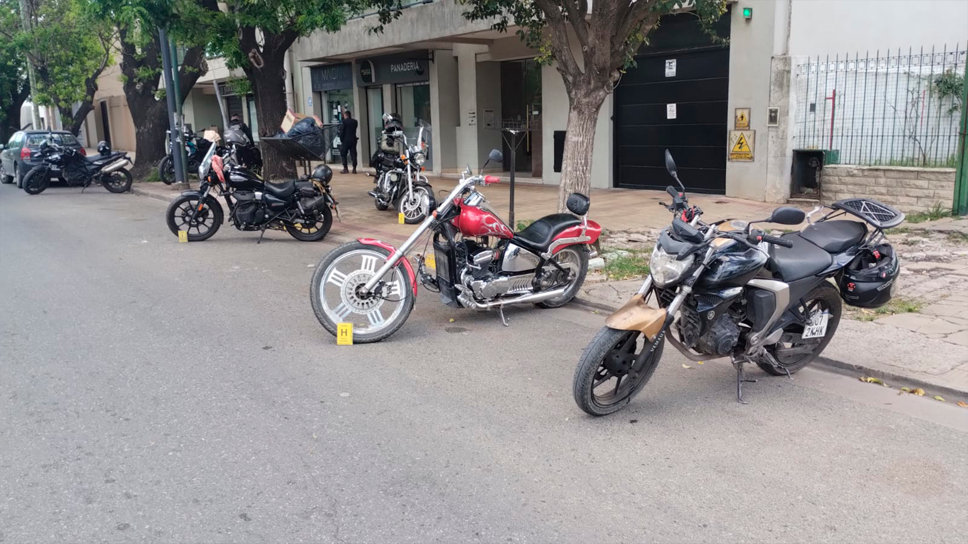 Tres heridos y varias armas secuestradas tras otra pelea de los Hells Angels en La Plata