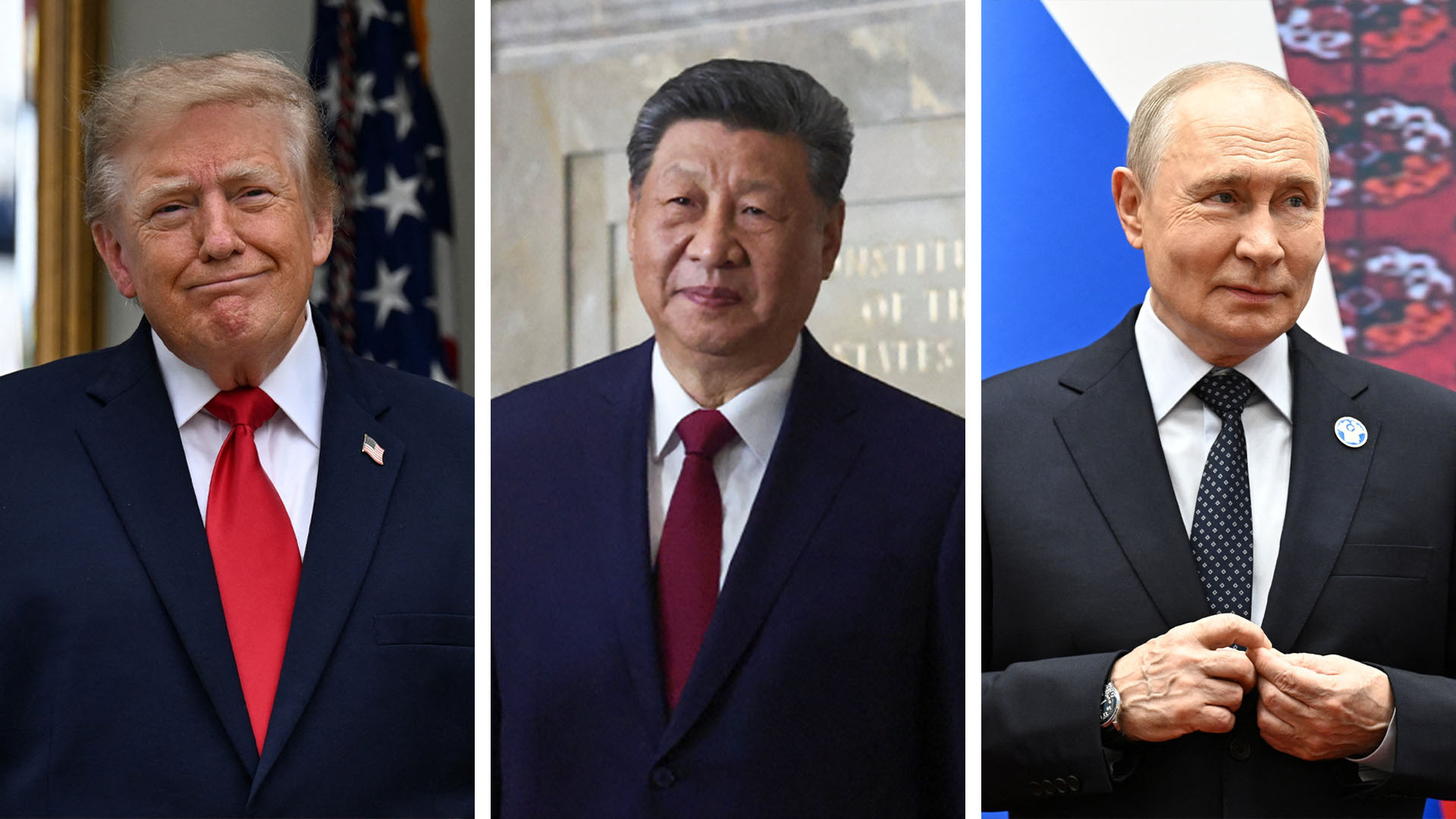 Avanzan los preparativos para la reunión trilateral entre Donald Trump, Vladimir Putin y Xi Jinping