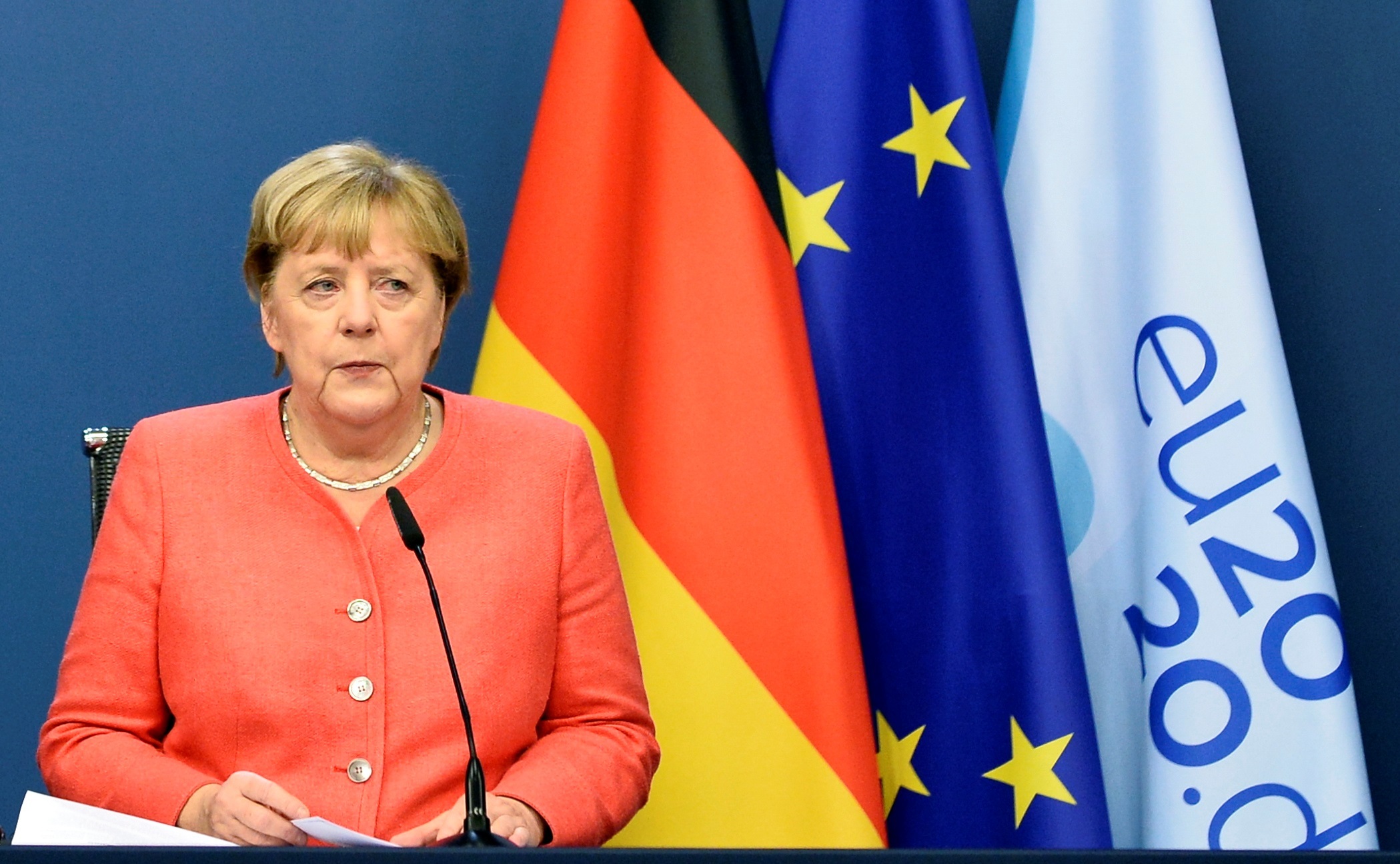 La canciller alemana Angela Merkel EFE/EPA/JOHANNA GERON / POOL

