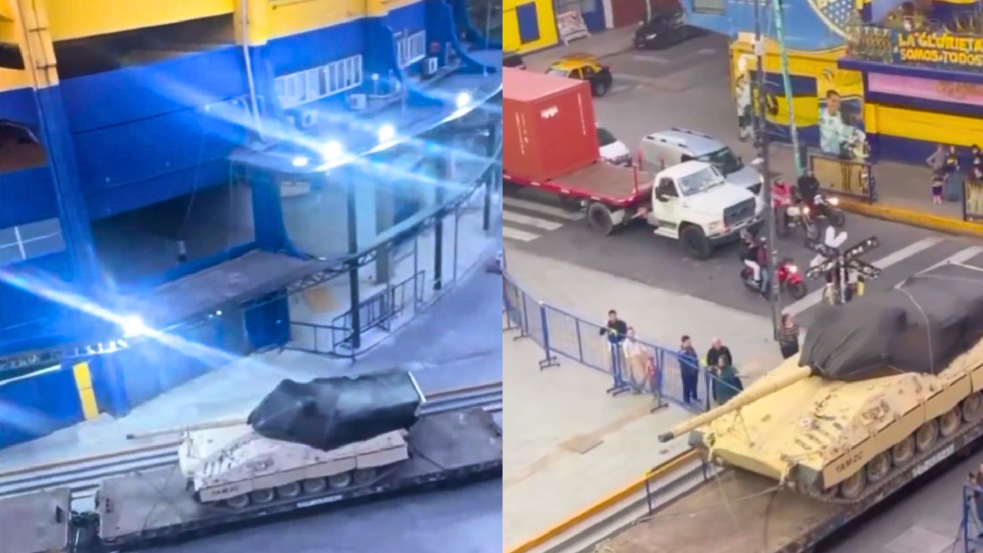 Tanques cerca de la Bombonera y trenes cargados de armamento: el operativo del Ej&eacute;rcito que llam&oacute; la atenci&oacute;n