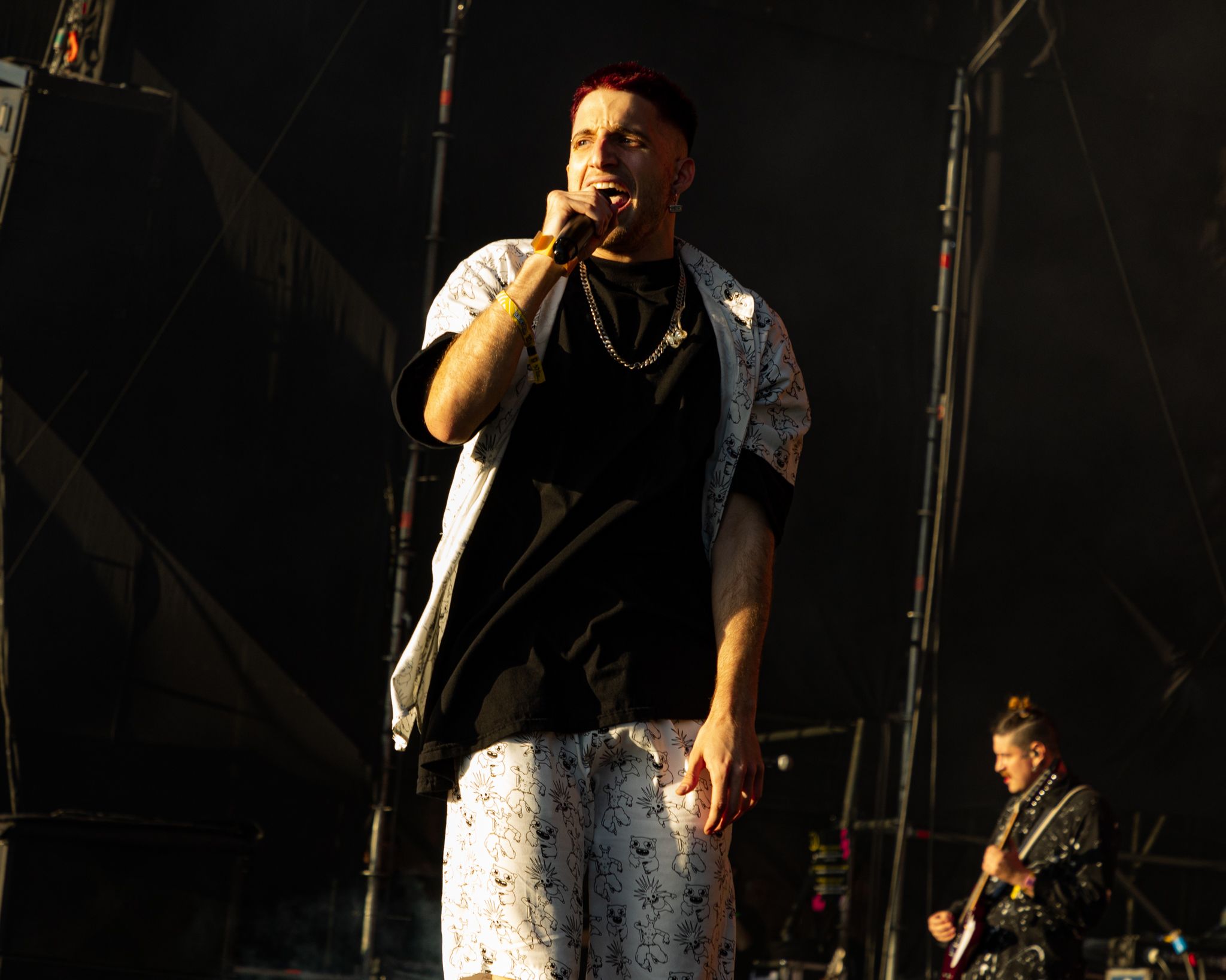 Wos en la primera tarde de Lollapalooza Argentina (Gentileza Lollapalooza)
