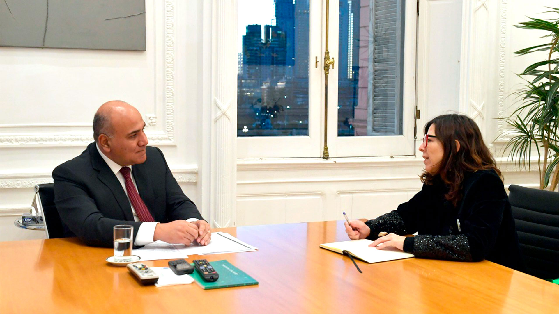 Juan Manzur y la ministra Batakis se reunieron en la Rosada para analizar los próximos pasos del programa económico