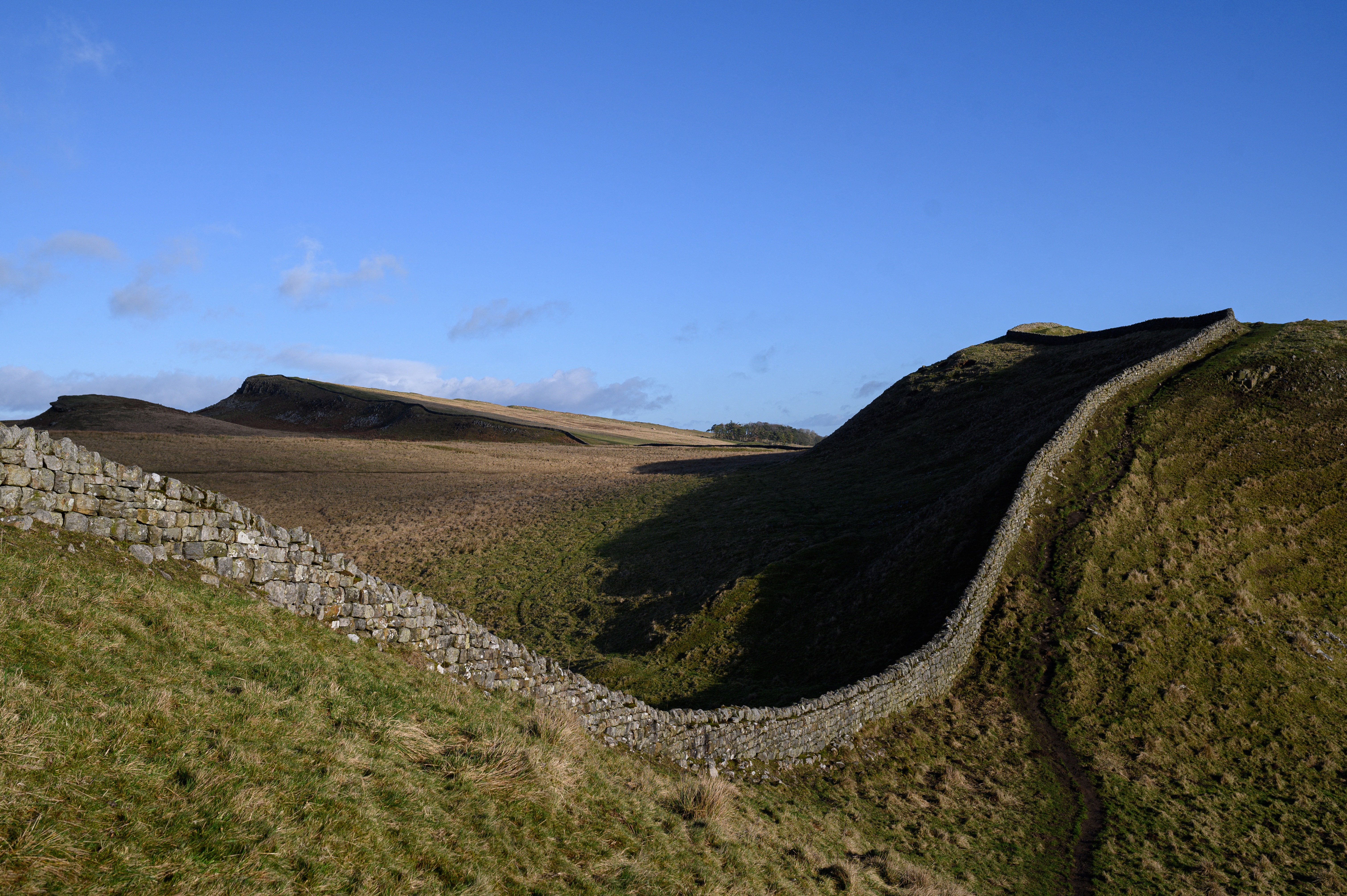 El cambio climático amenaza el Muro de Adriano, la frontera romana entre Escocia e Inglaterra