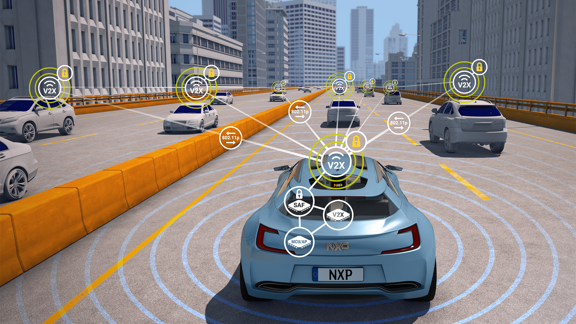 Conexión entre autos: la gran apuesta para lograr la conducción 100% autónoma 
