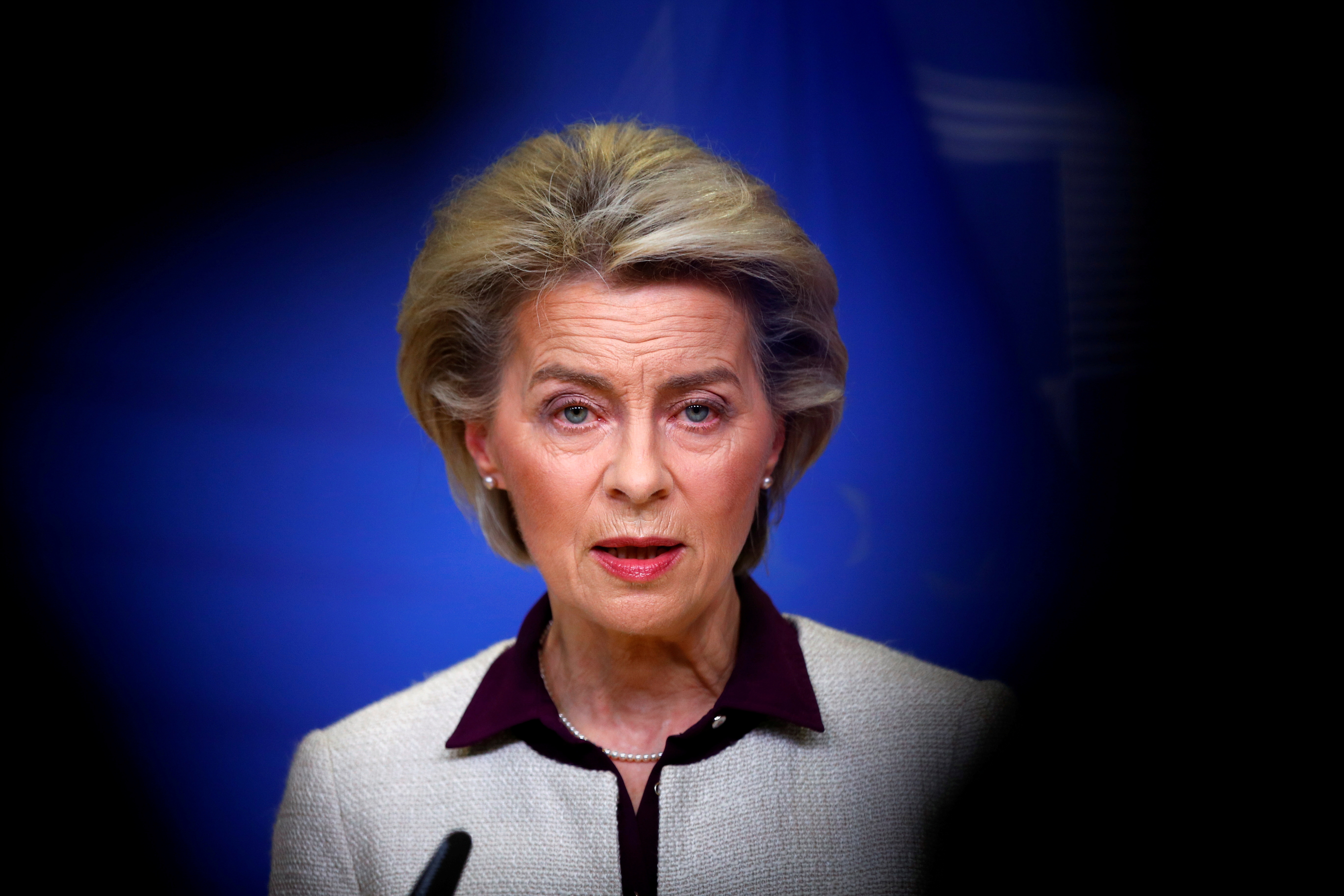La presidente de la Comisión Europea, Ursula von der Leyen   (Foto: REUTERS/Johanna Geron/Pool)