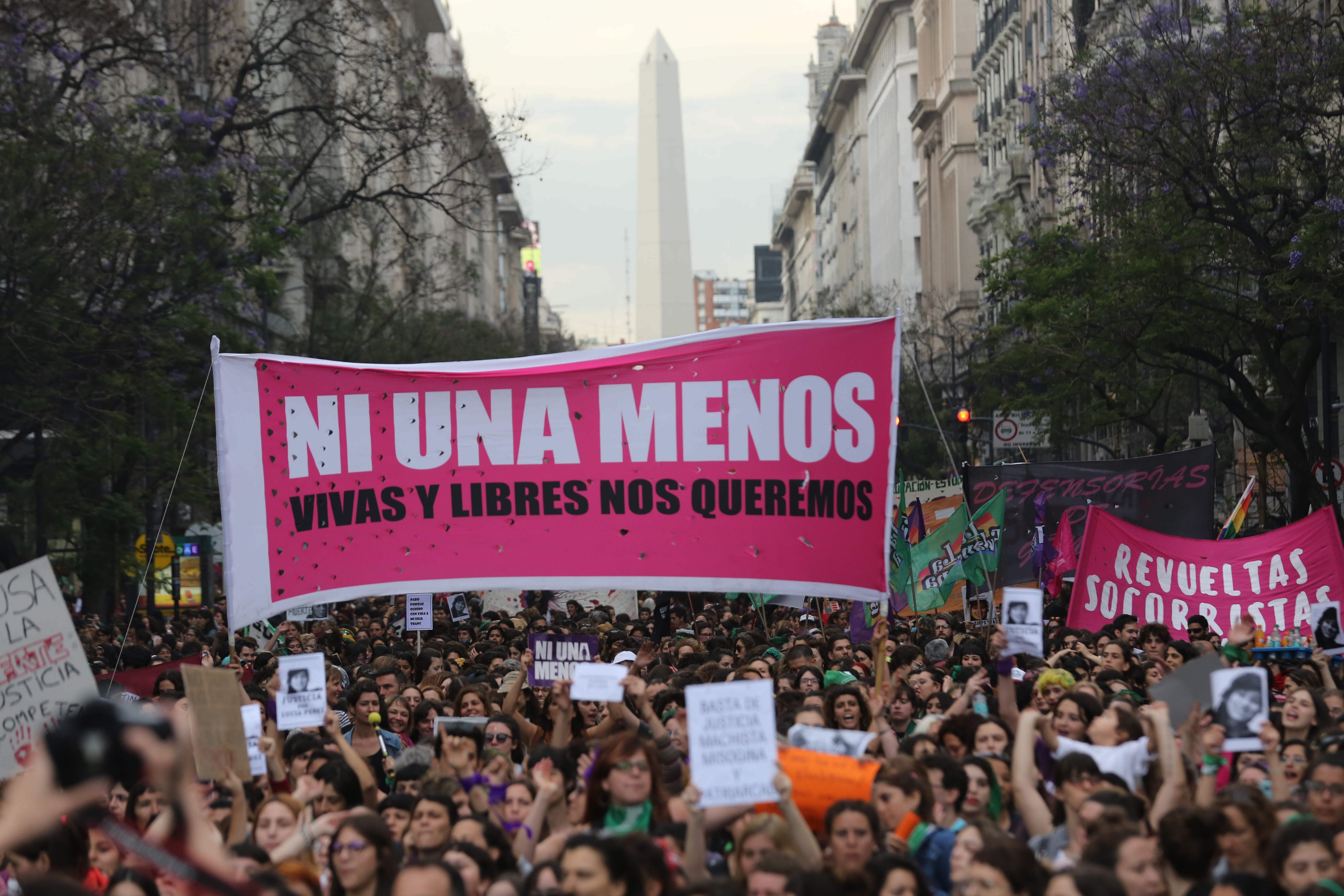 Según datos del Observatorio Nacional MuMaLá, entre el 1 de enero y el 25 de noviembre de este año se produjeron 203 feminicidios en Argentina. Fotografía de archivo. EFE/Marina Guillén
